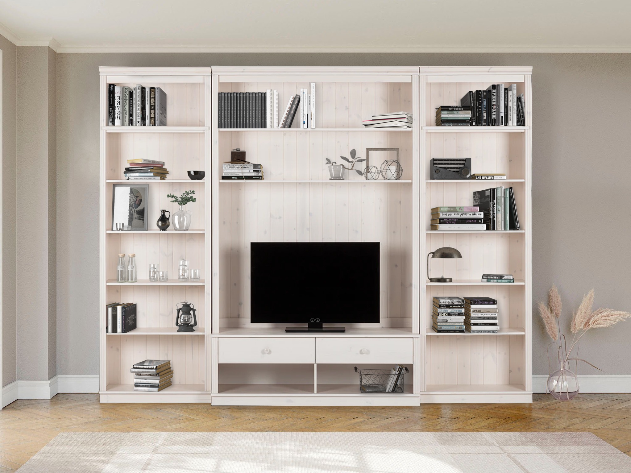 Conjunto para sala de estar Saltoro 127 (Branco)