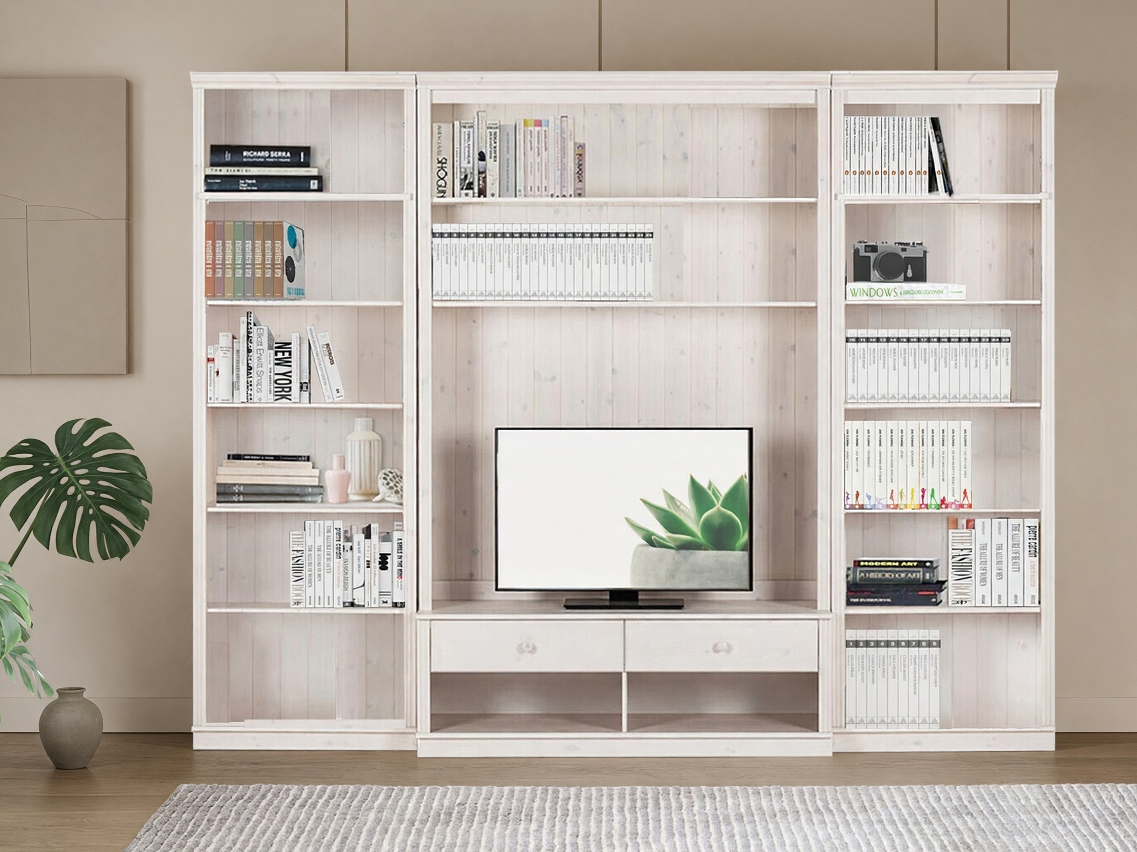 Conjunto para sala de estar Saltoro 127 (Branco)