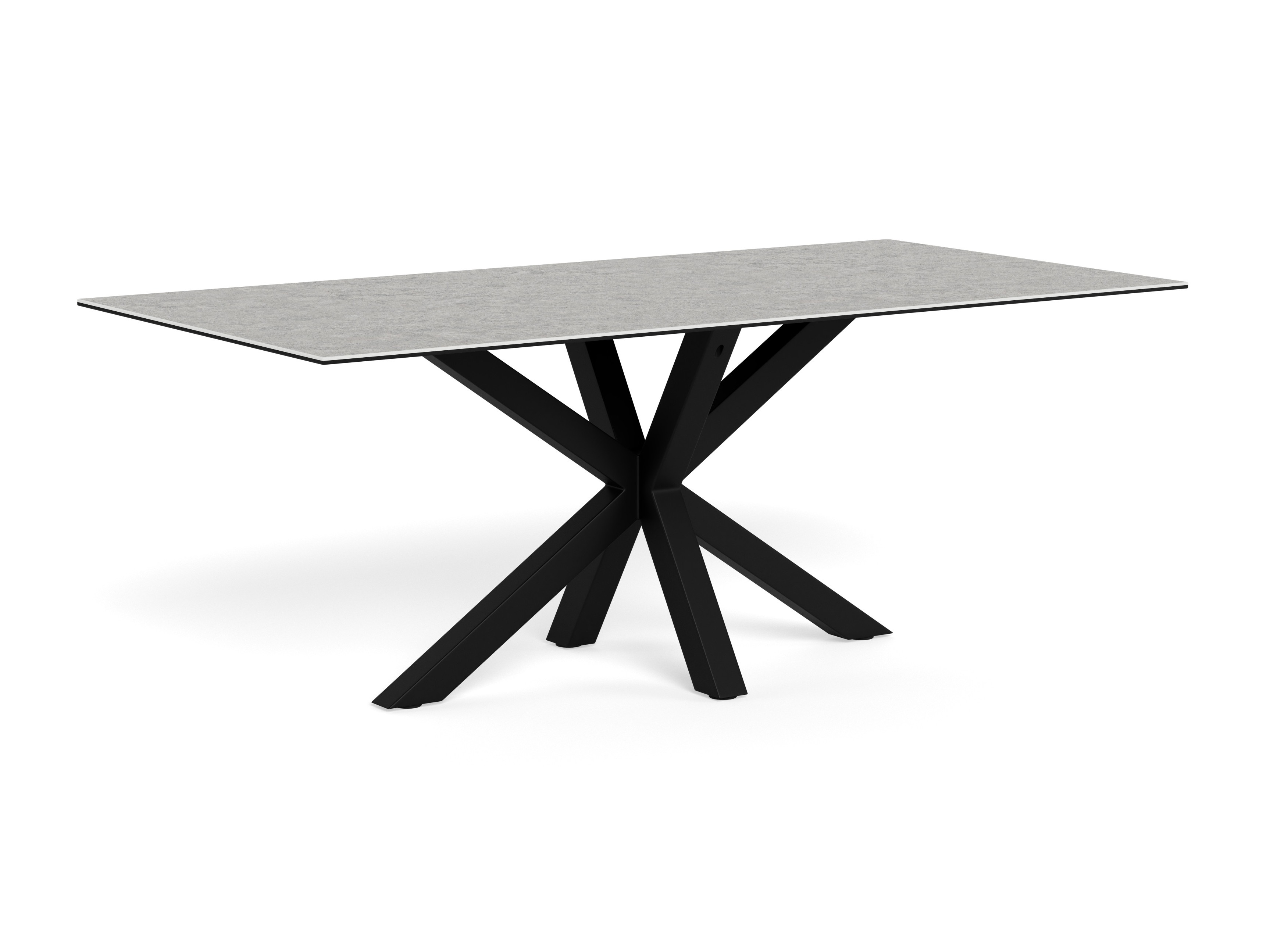 Mesa Norsica 394 (Cinzento claro + Preto)