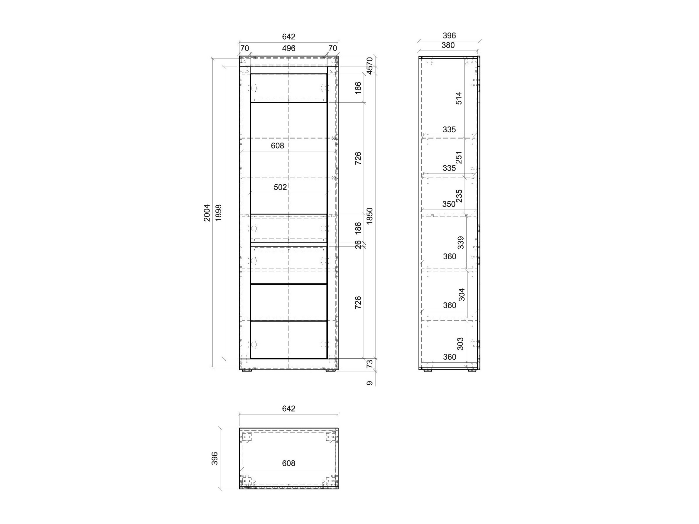 Conjunto para sala de estar Ophtola 120 (Esquerda)
