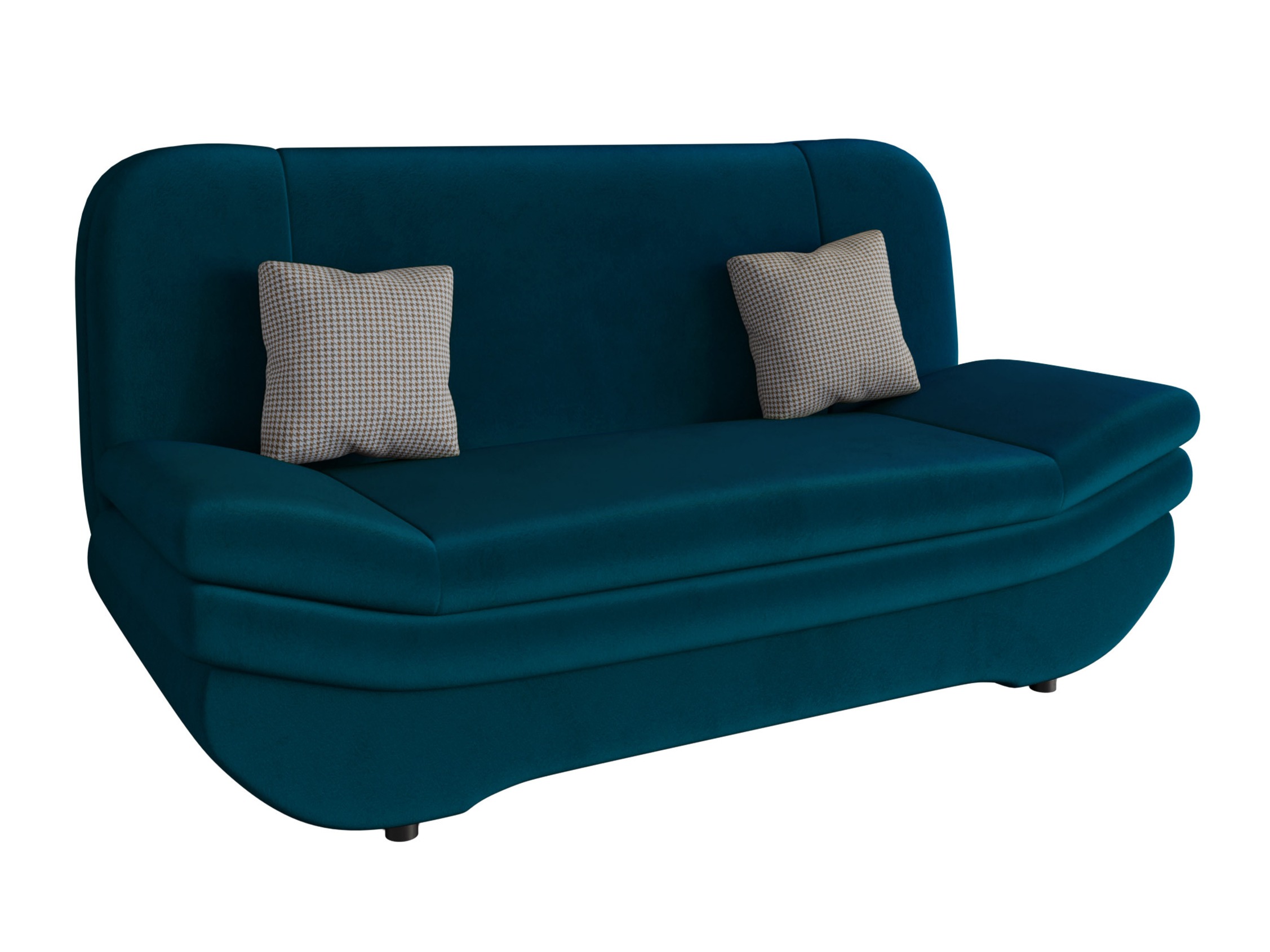 Sofá-cama Comfivo Silva (Venus Velvet 2911 + Kenia 796)