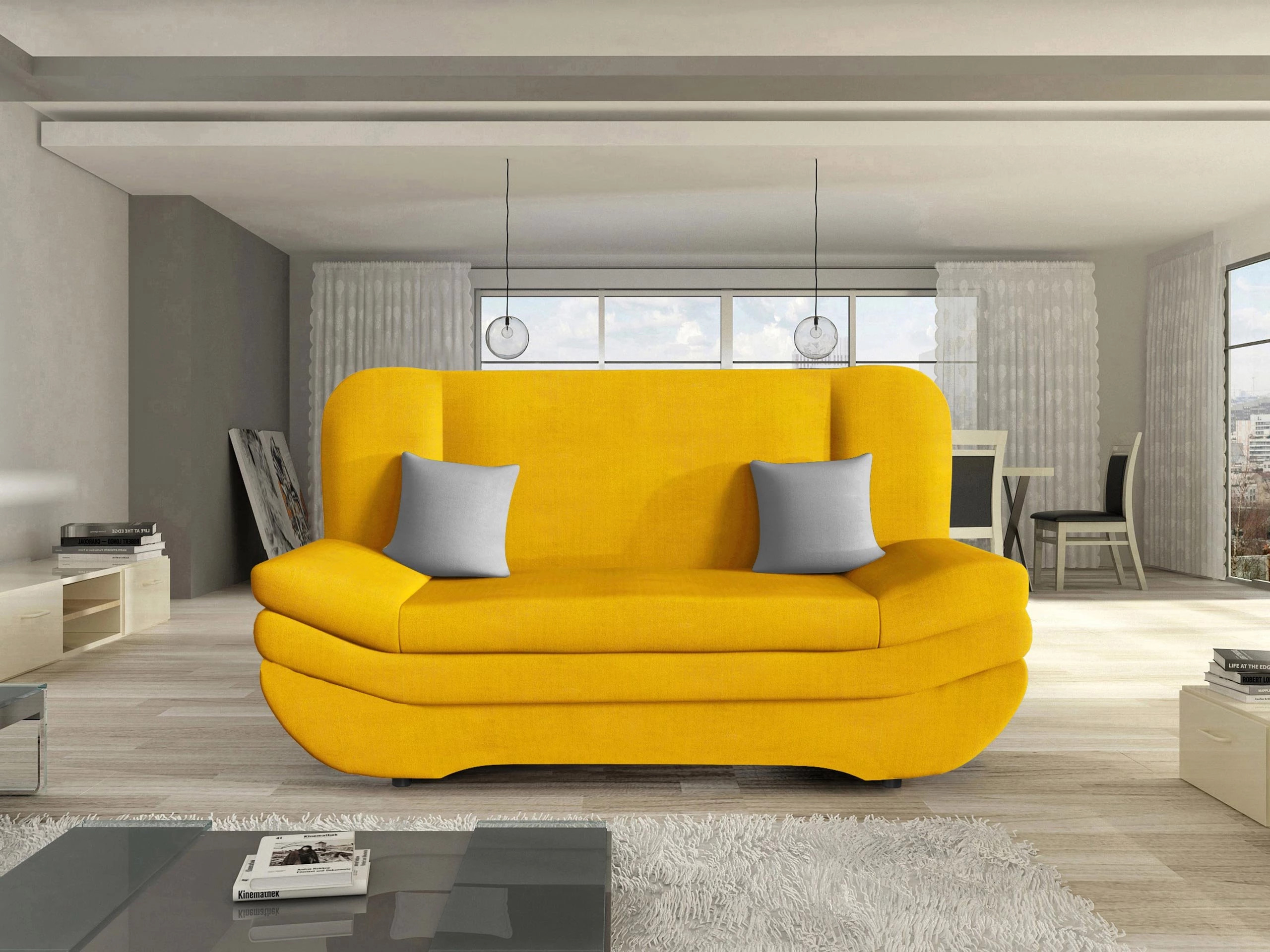 Sofá-cama Comfivo Silva (Venus Velvet 2916 + Venus Velvet 2921)