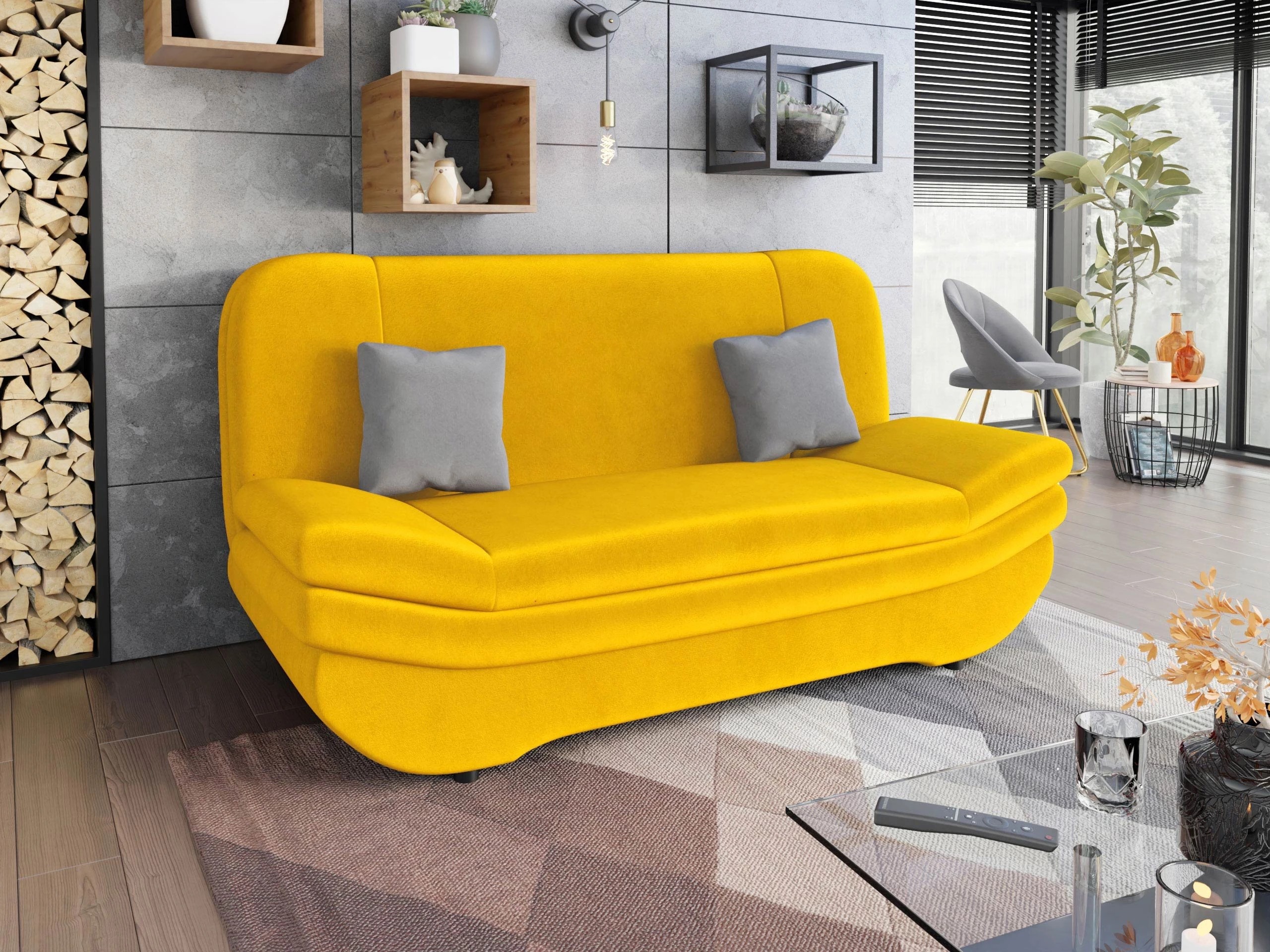 Sofá-cama Comfivo Silva (Venus Velvet 2916 + Venus Velvet 2921)