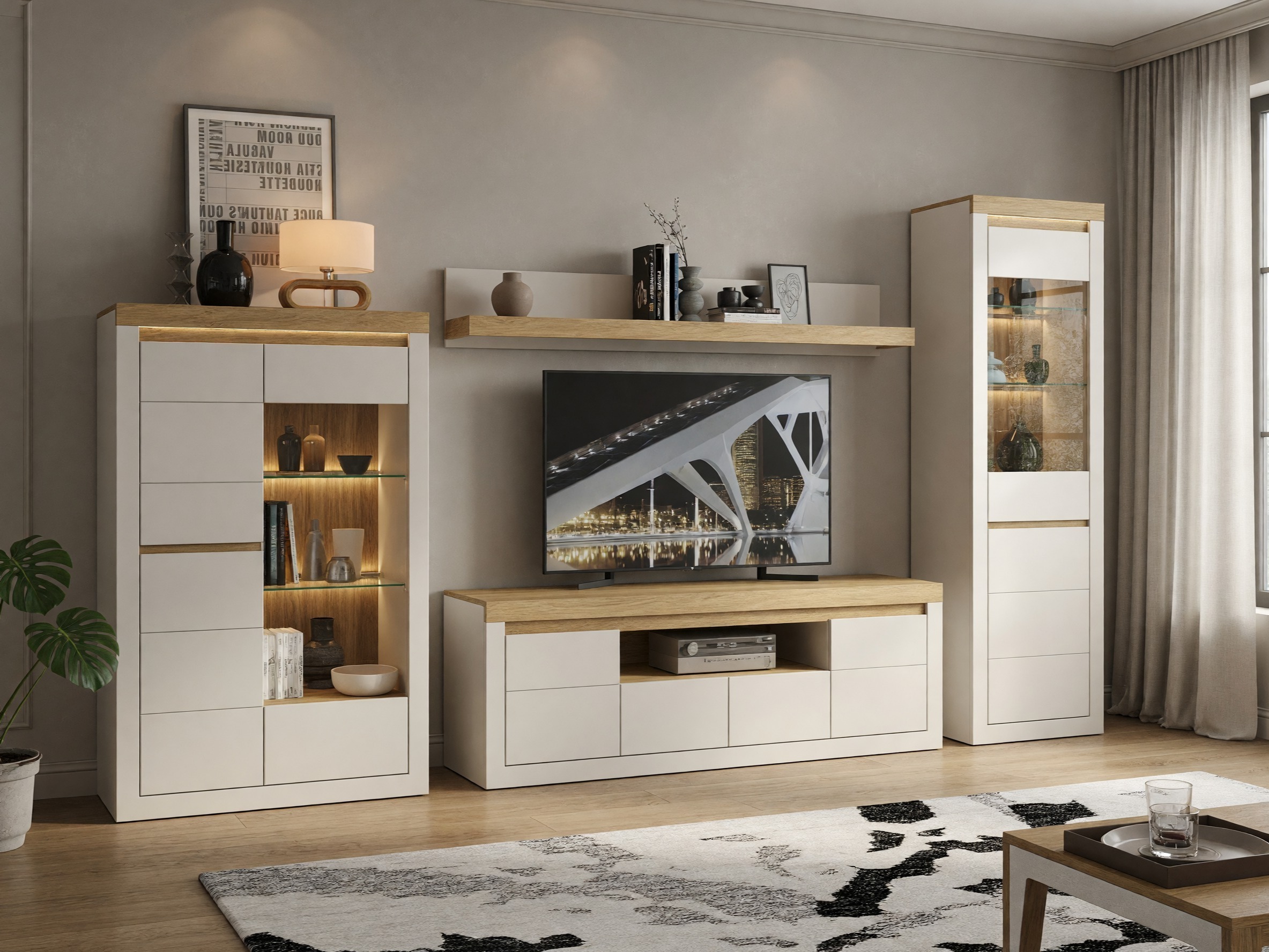 Conjunto para sala de estar Ophtola 121 (Direita)