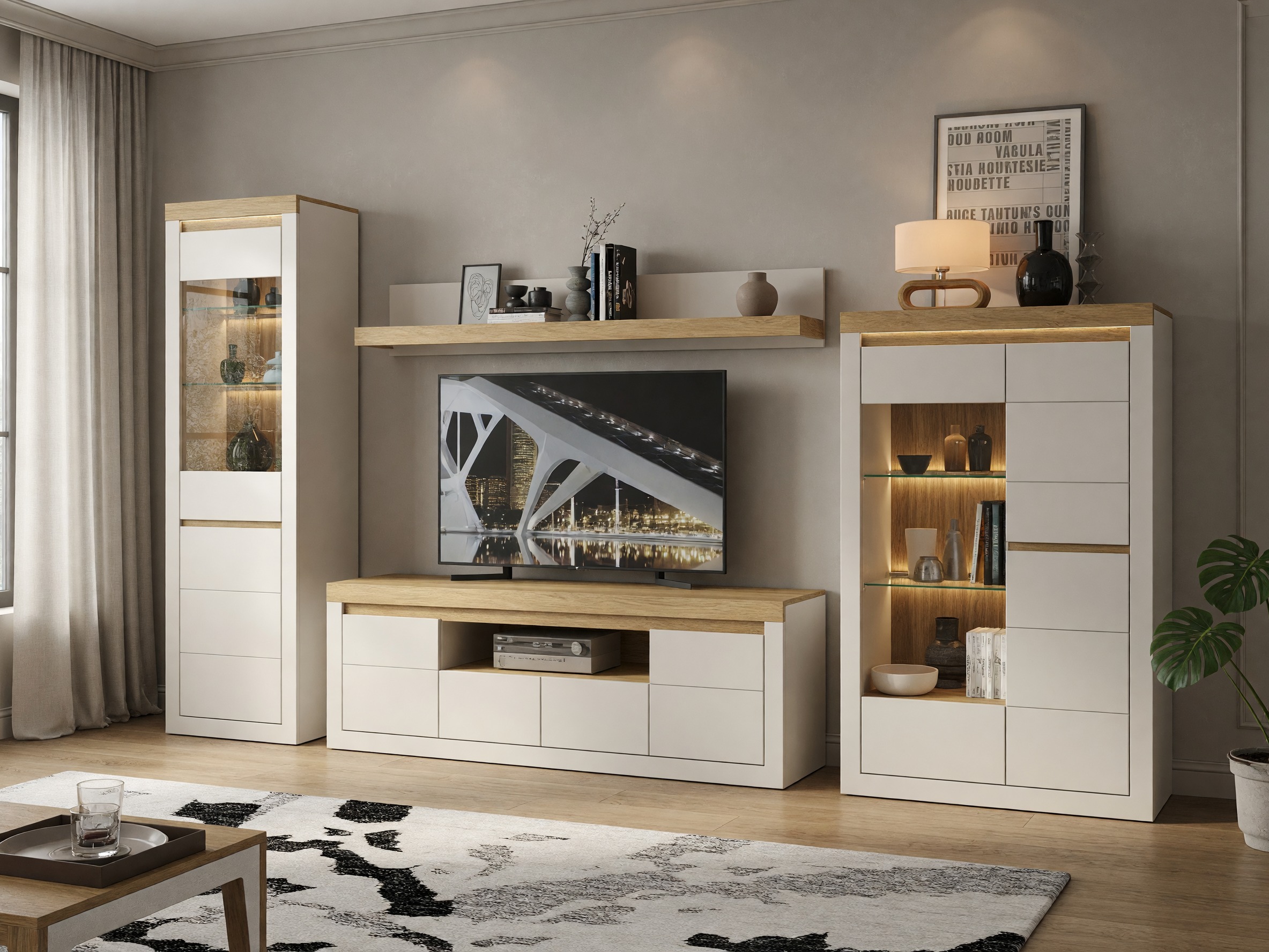 Conjunto para sala de estar Ophtola 121 (Esquerda)