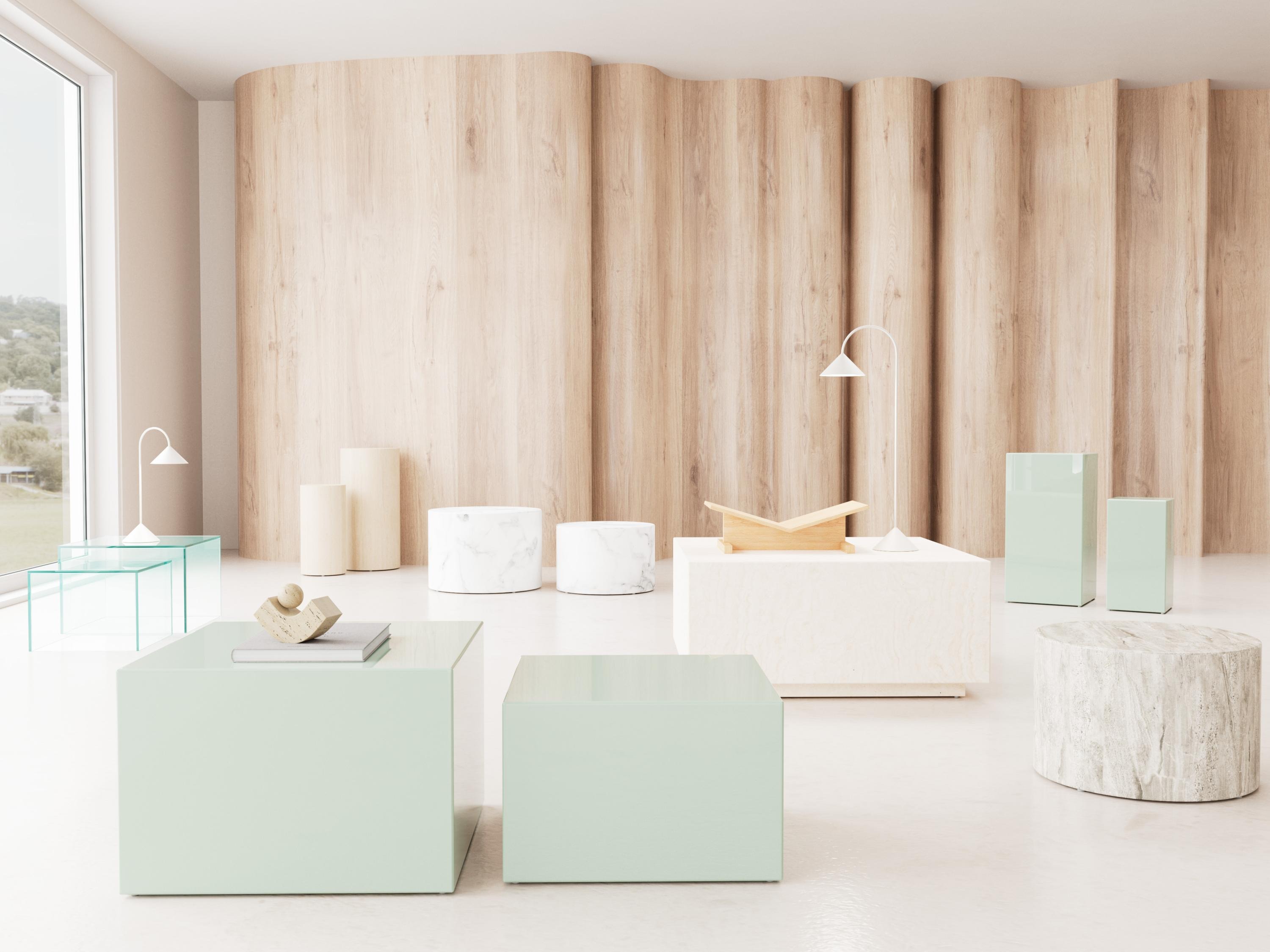 Mesa de centro Norsica 861 (Bege)