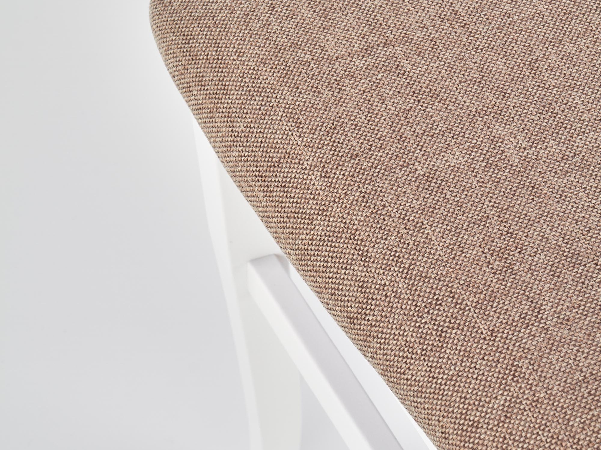 Cadeira Houston 578 (Branco + Castanho claro)