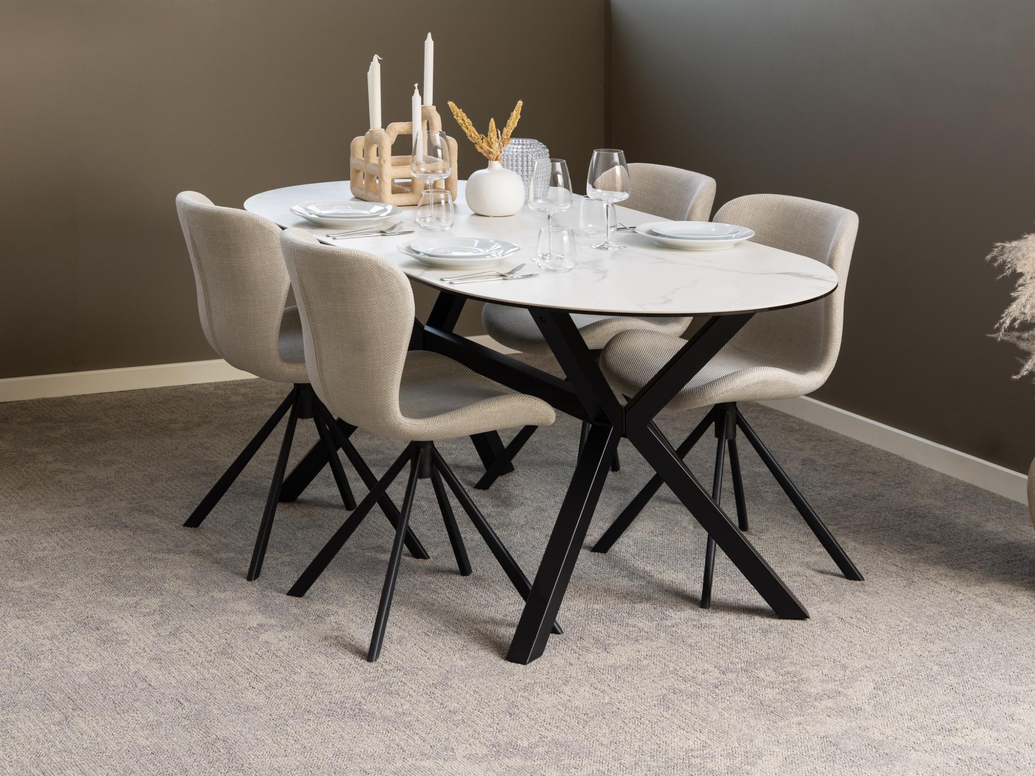 Cadeira Norsica 642 (Bege)