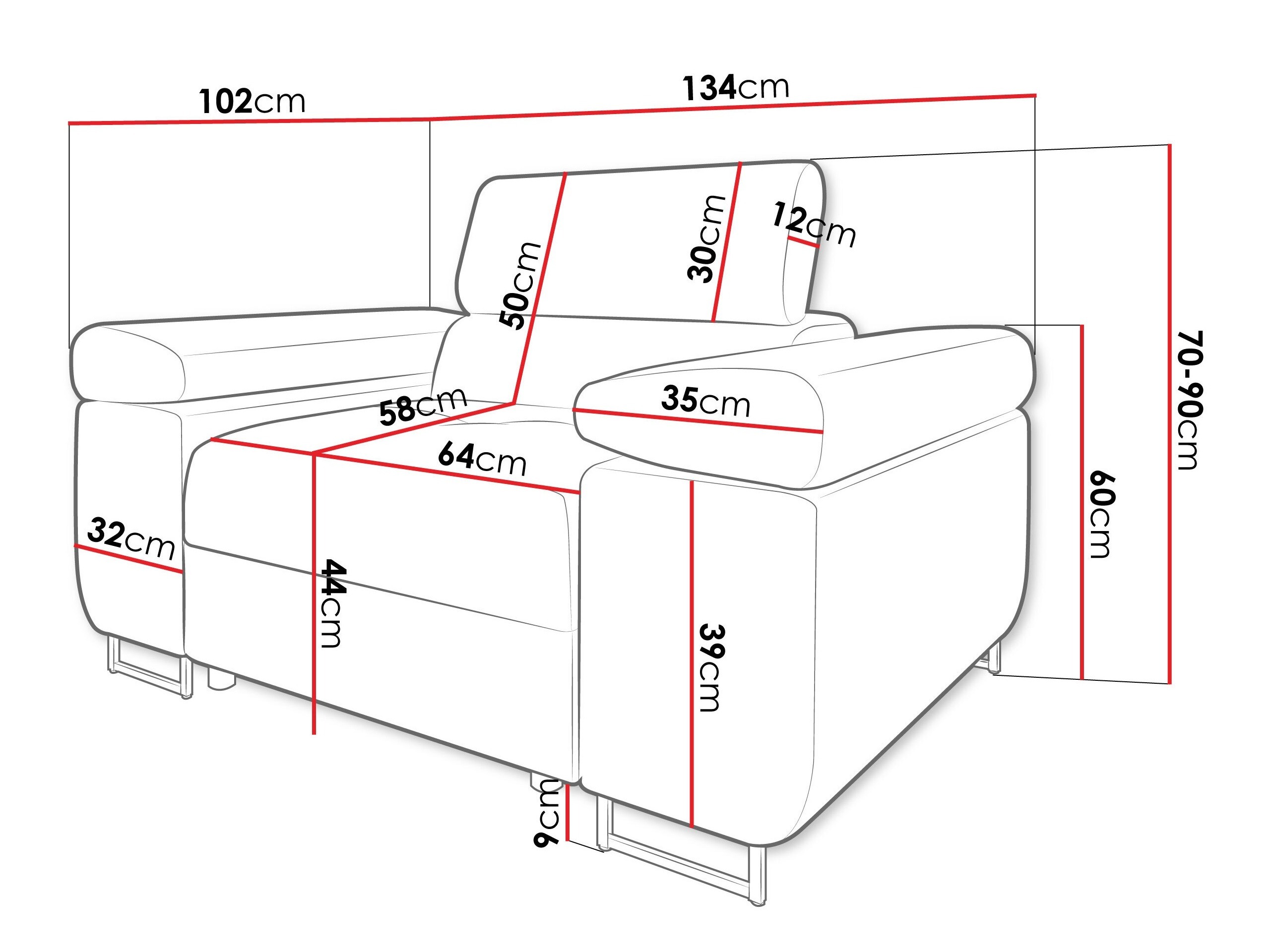 Poltrona Comfivo Vinetum (Margo 227.09)