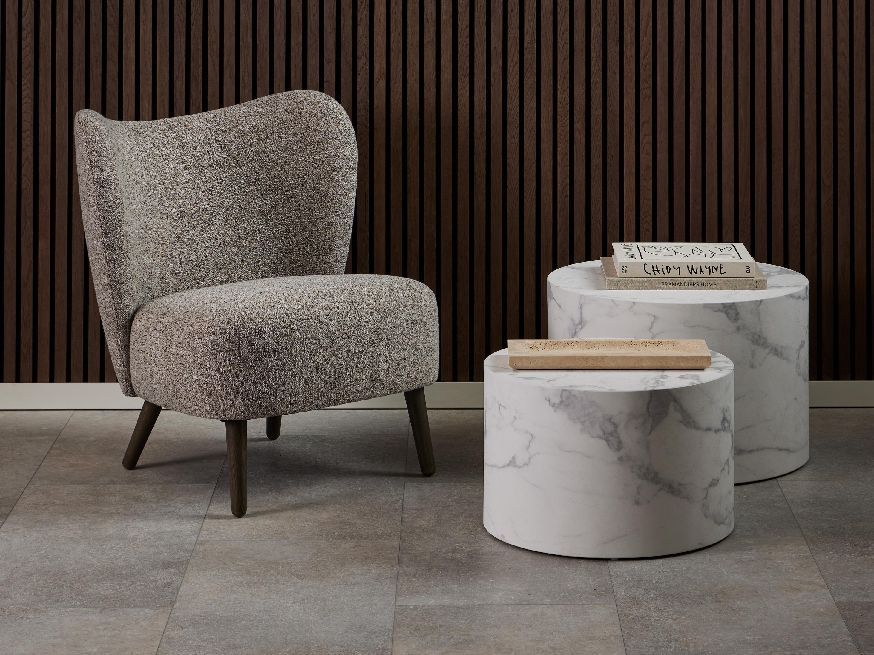 Poltrona Norsica 848 (Castanho claro)