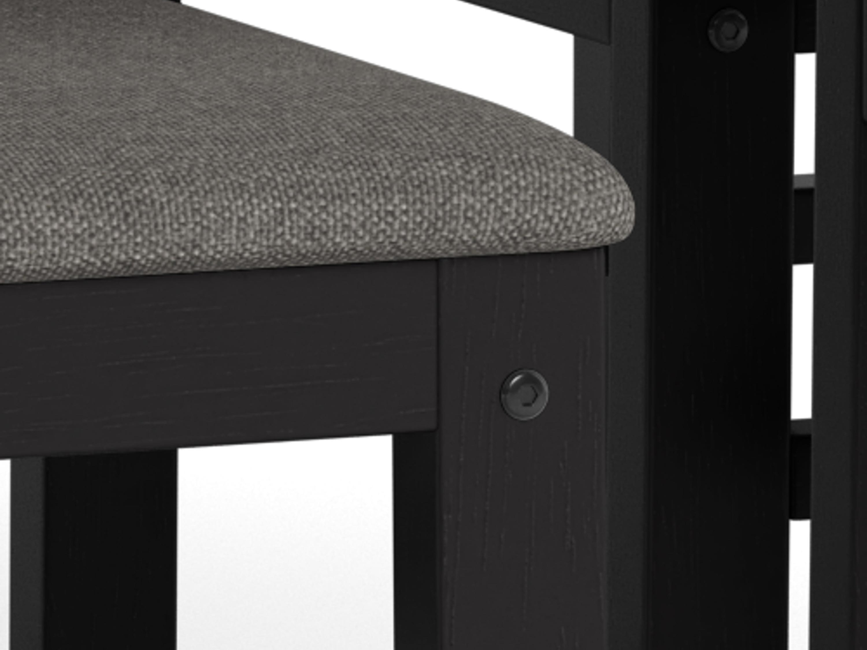 Conjunto para refeições Norsica 857 (Preto + Cinzento claro)