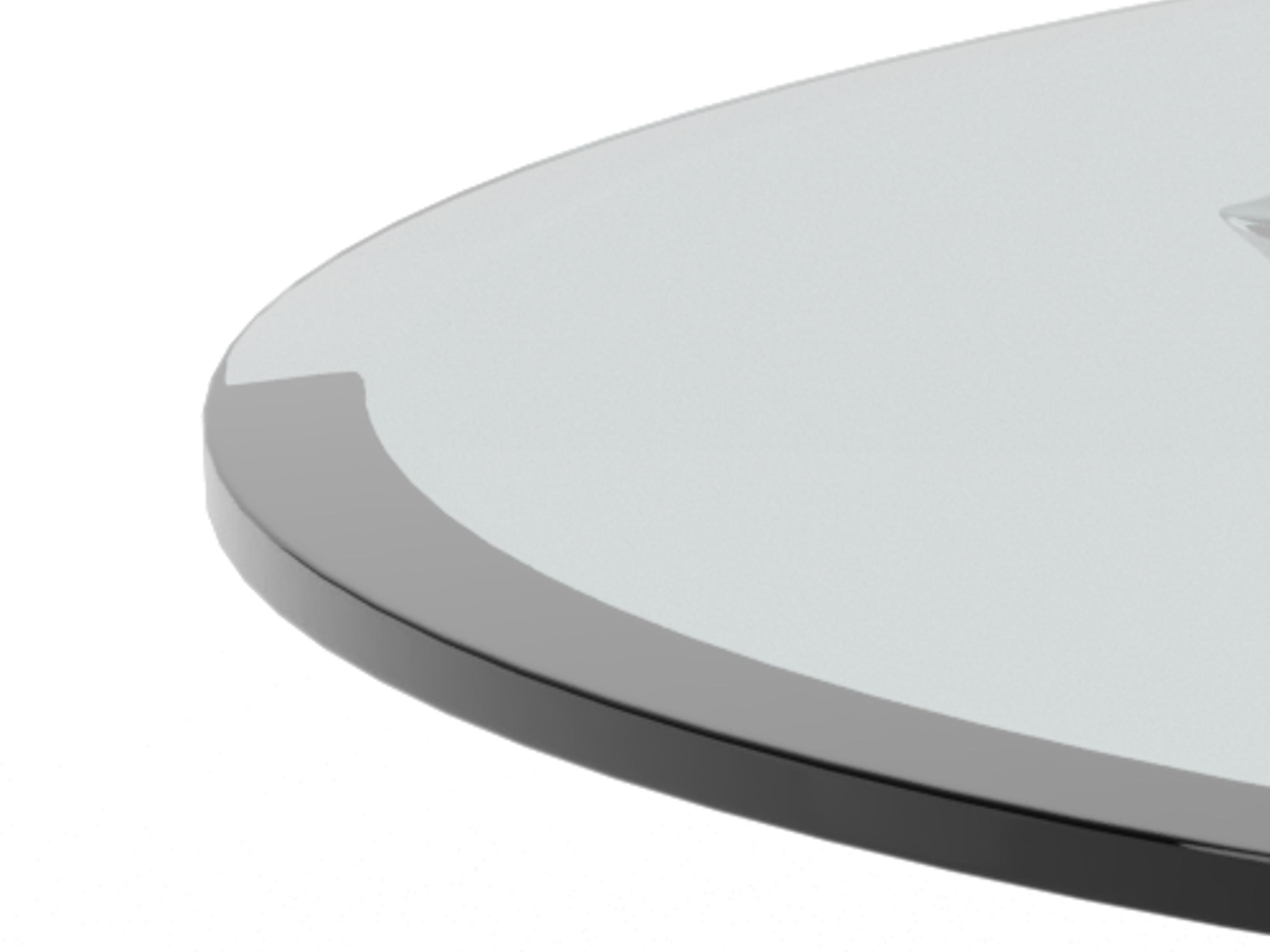 Mesa de centro Norsica 112 (Prateado)