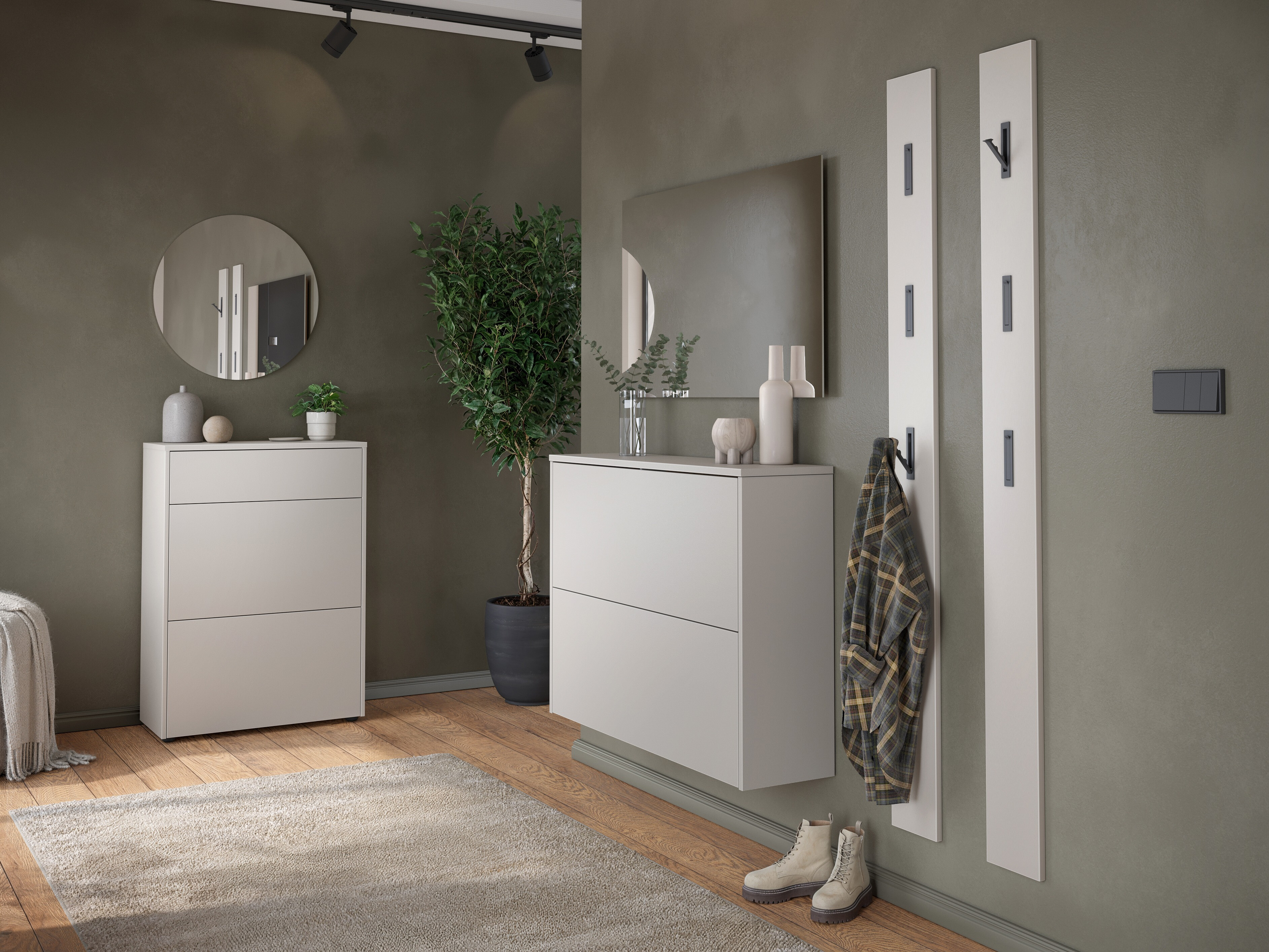 Sapateira Levfena 102 (Caxemira + Navarra carvalho)