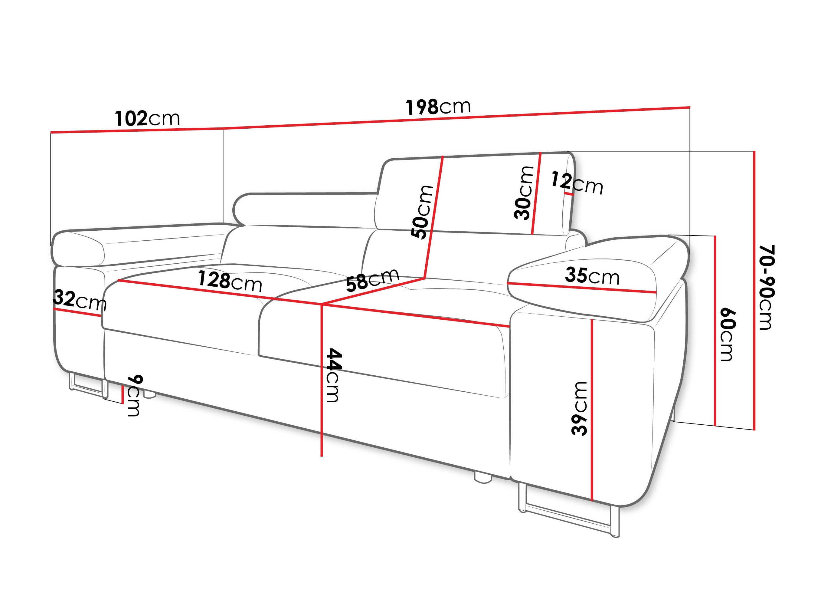 Sofá Comfivo Vinetum II (Poso 39)