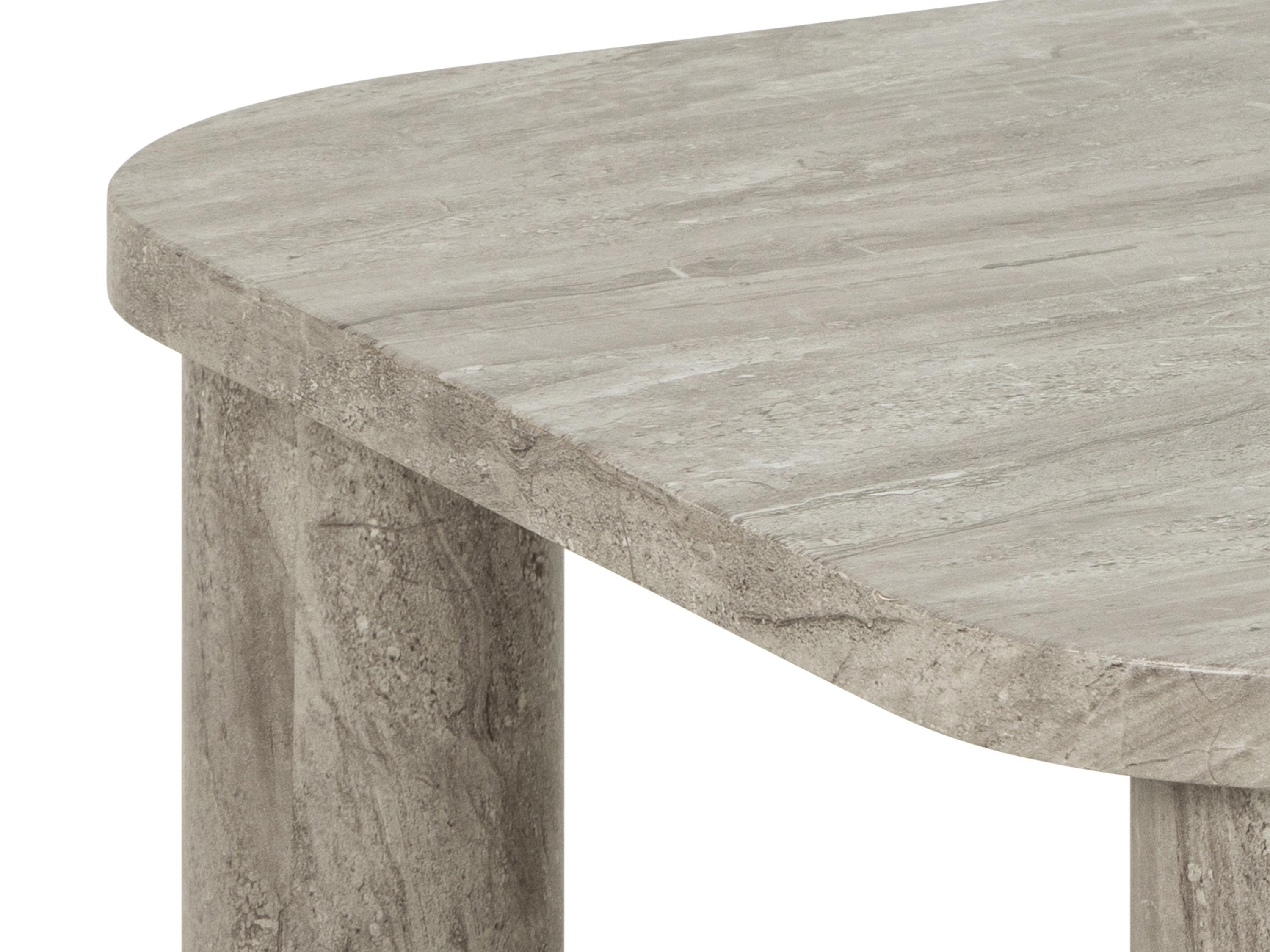 Mesa de centro Norsica 868 (Cinzento mármore)