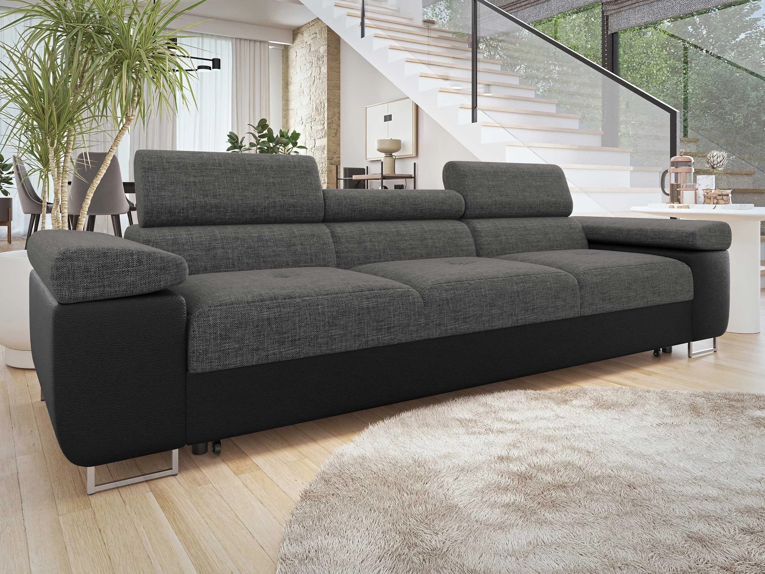 Sofá-cama Comfivo Vinetum (Soft 011 + Lux 06)