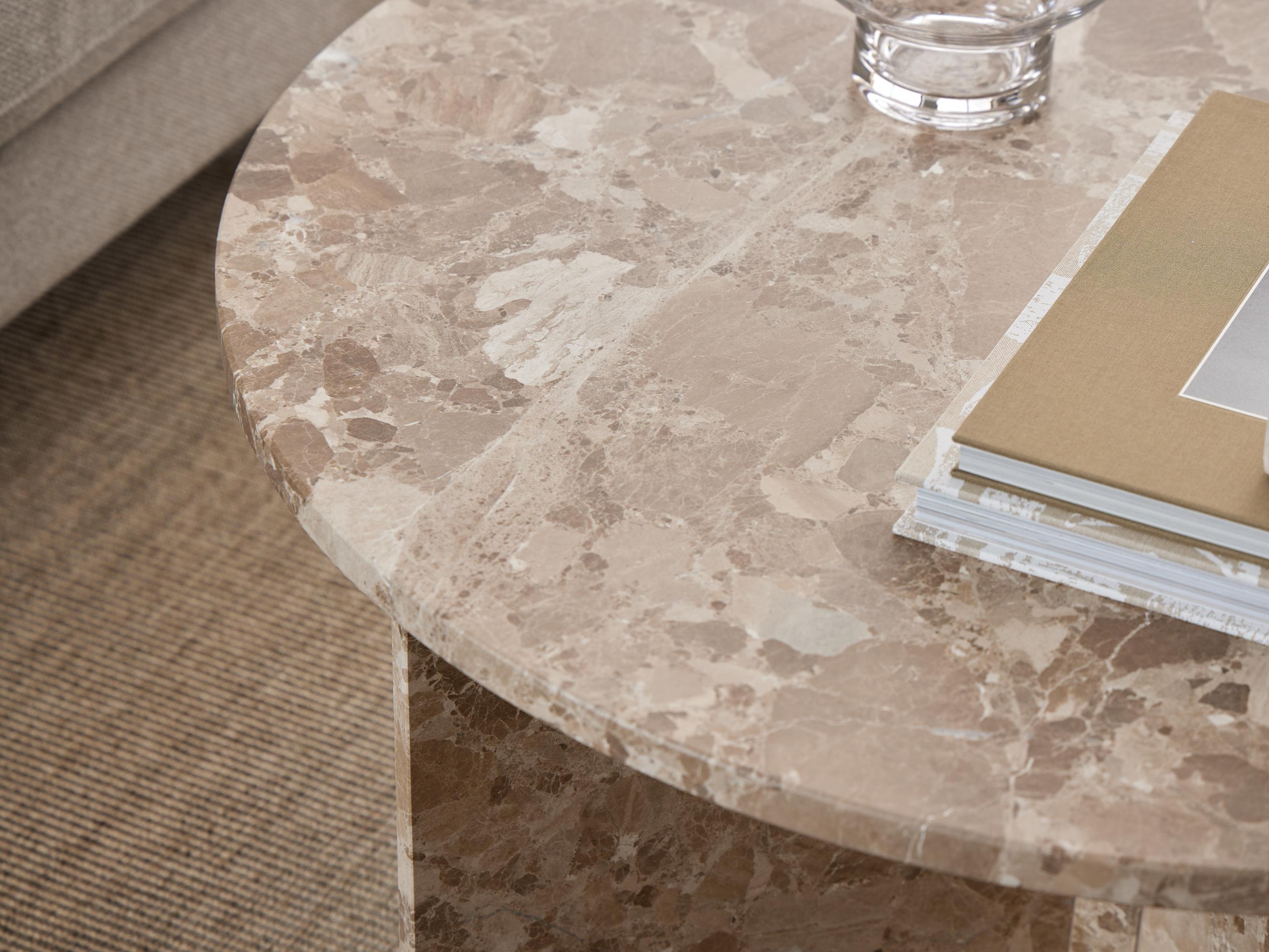 Mesa de centro Norsica 952 (Castanho claro)