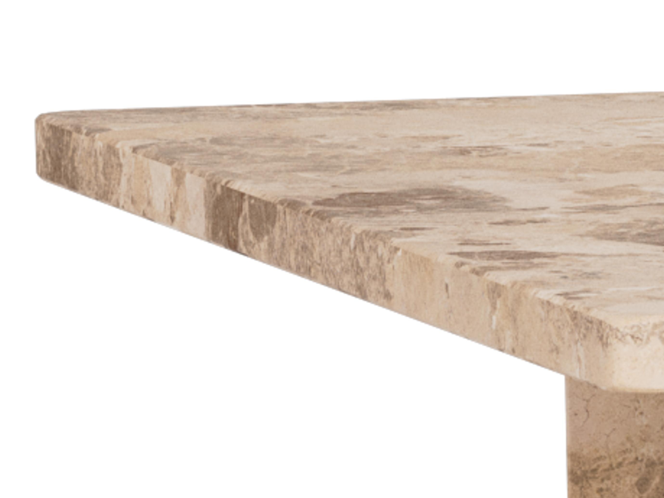 Mesa de centro Norsica 957 (Castanho claro)