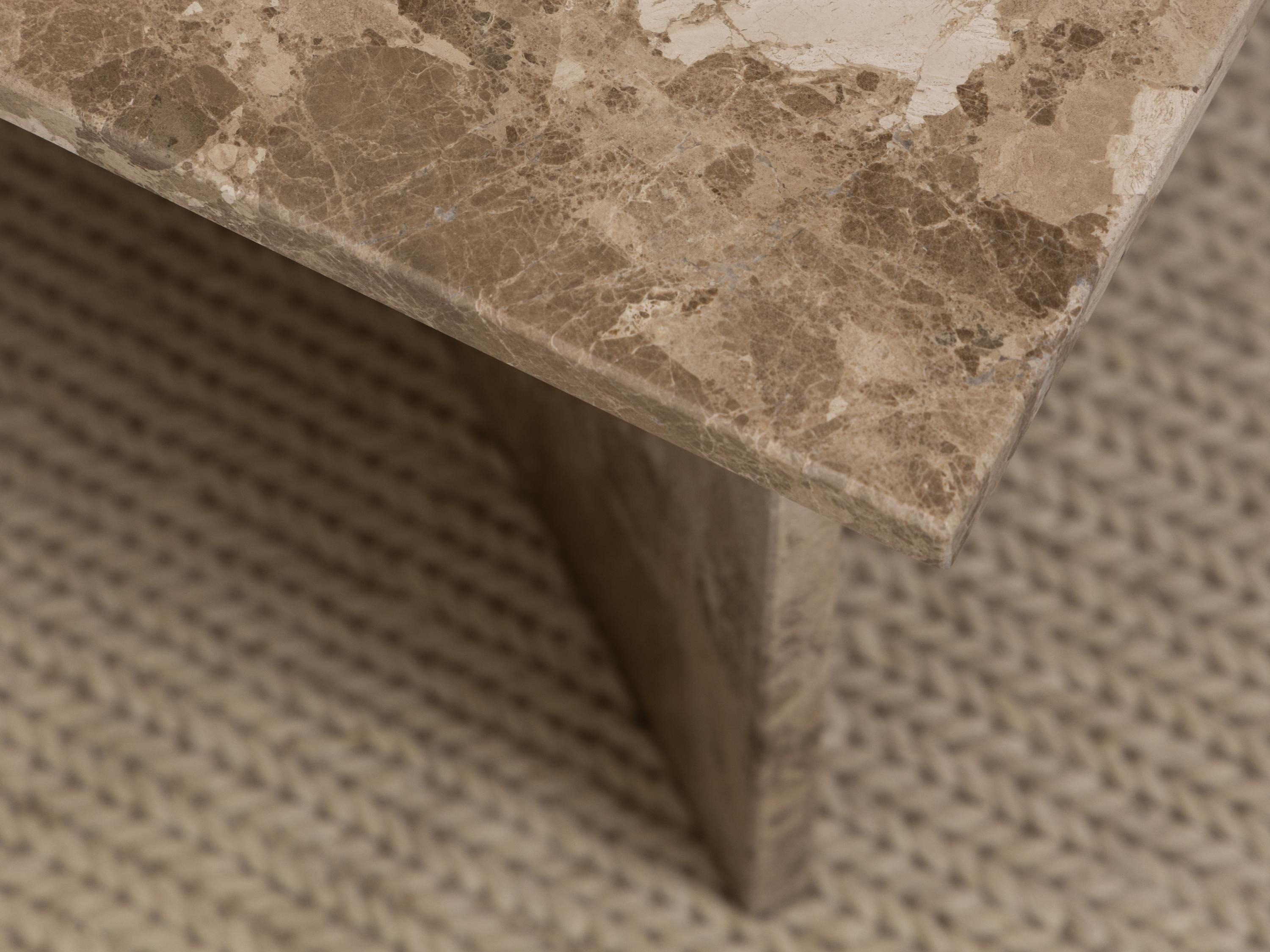 Mesa de centro Norsica 957 (Castanho claro)