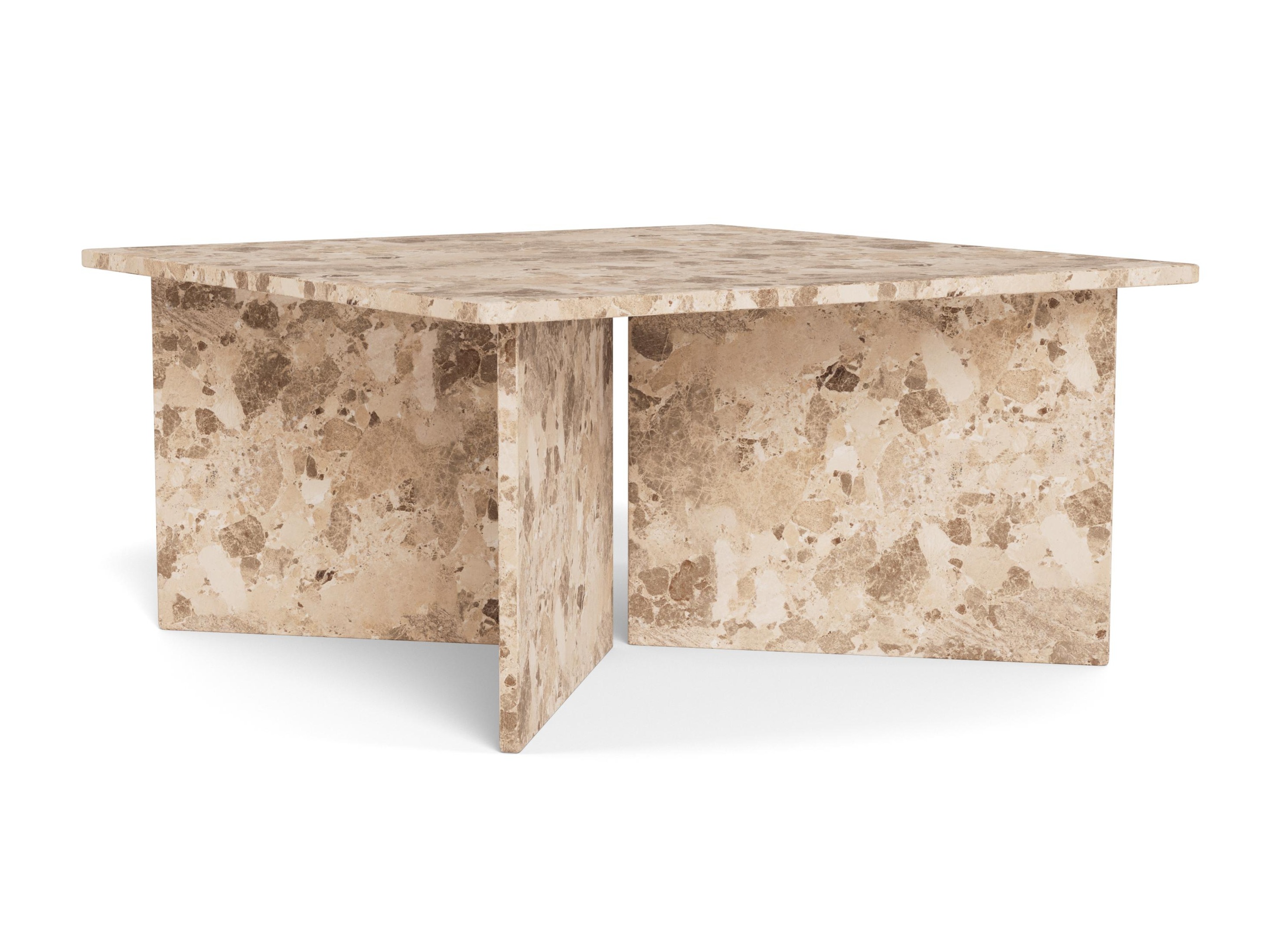 Mesa de centro Norsica 971 (Castanho claro)