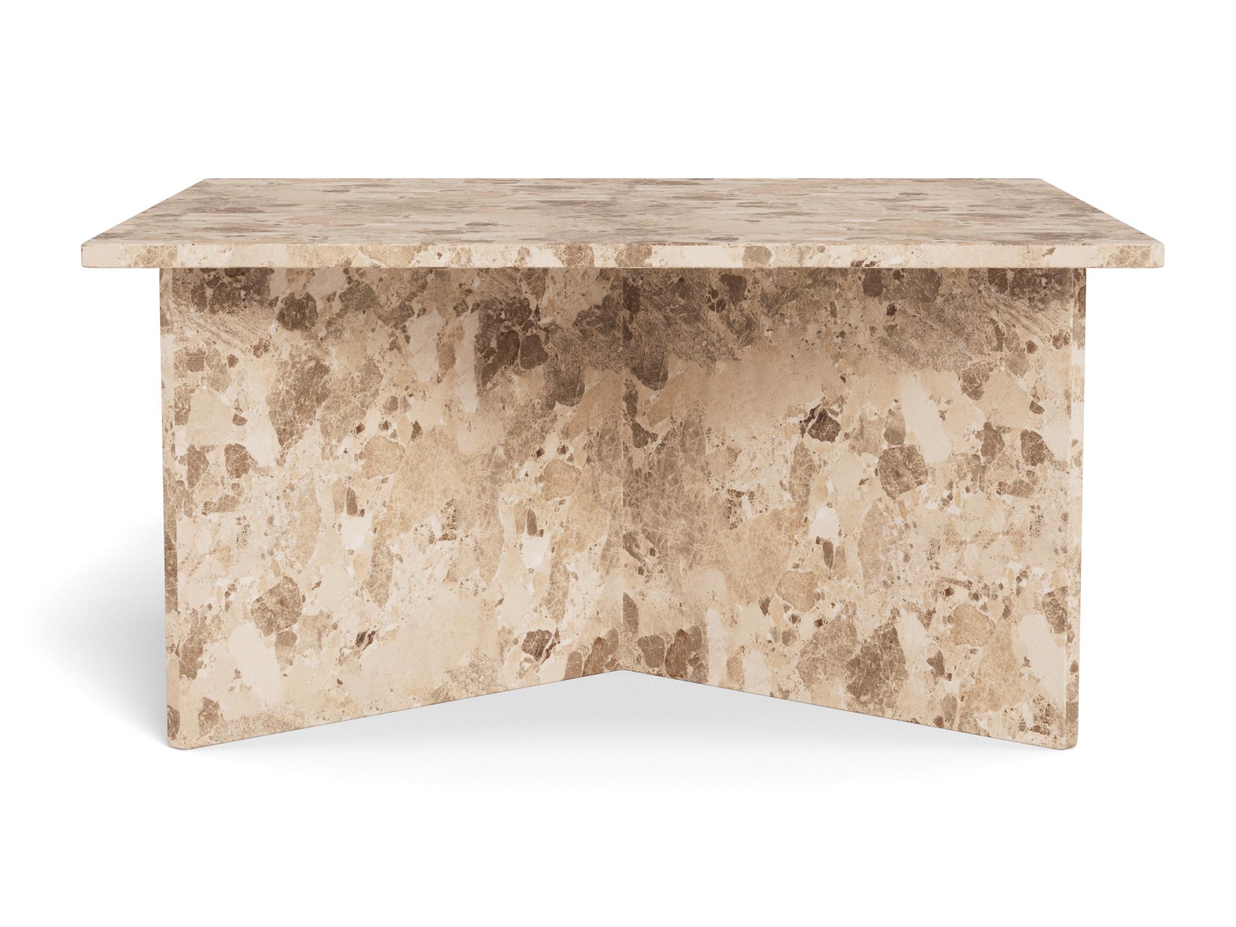 Mesa de centro Norsica 971 (Castanho claro)