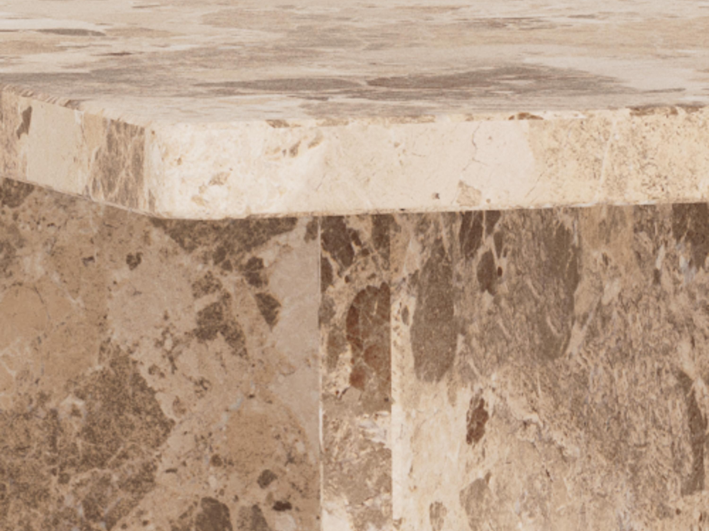 Mesa de centro Norsica 971 (Castanho claro)