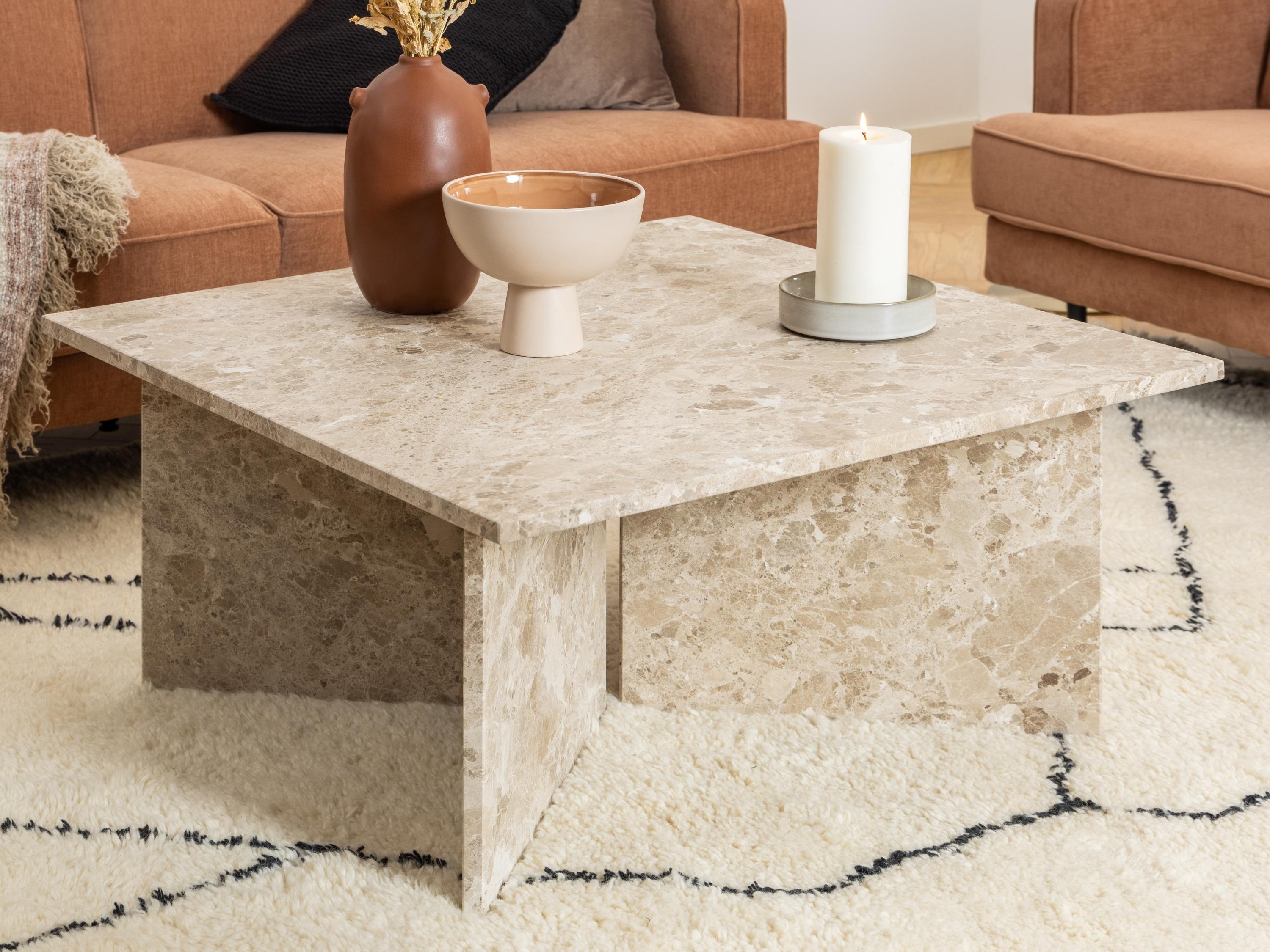 Mesa de centro Norsica 971 (Castanho claro)