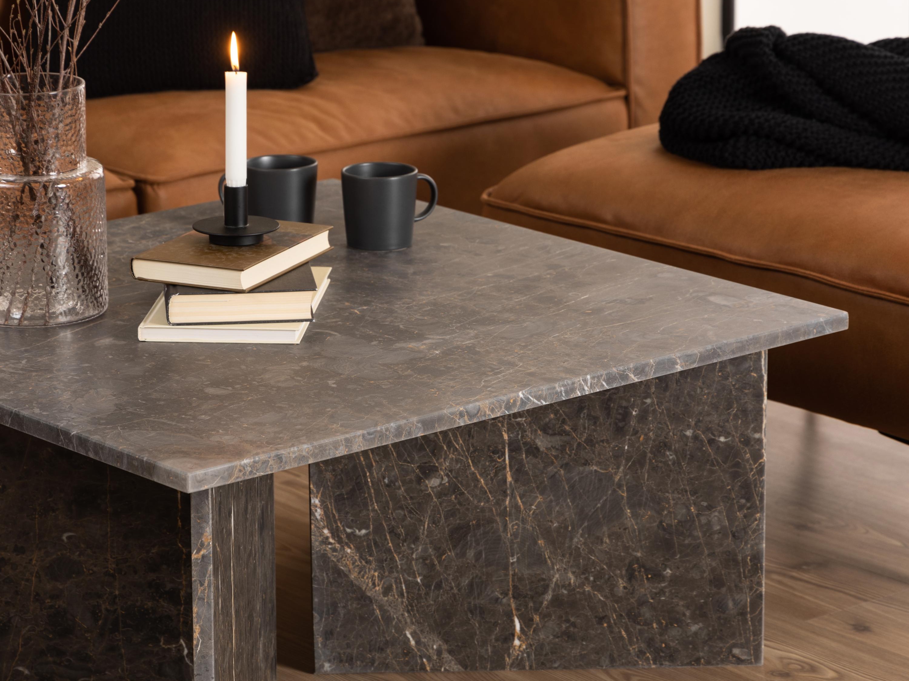 Mesa de centro Norsica 971 (Castanho)