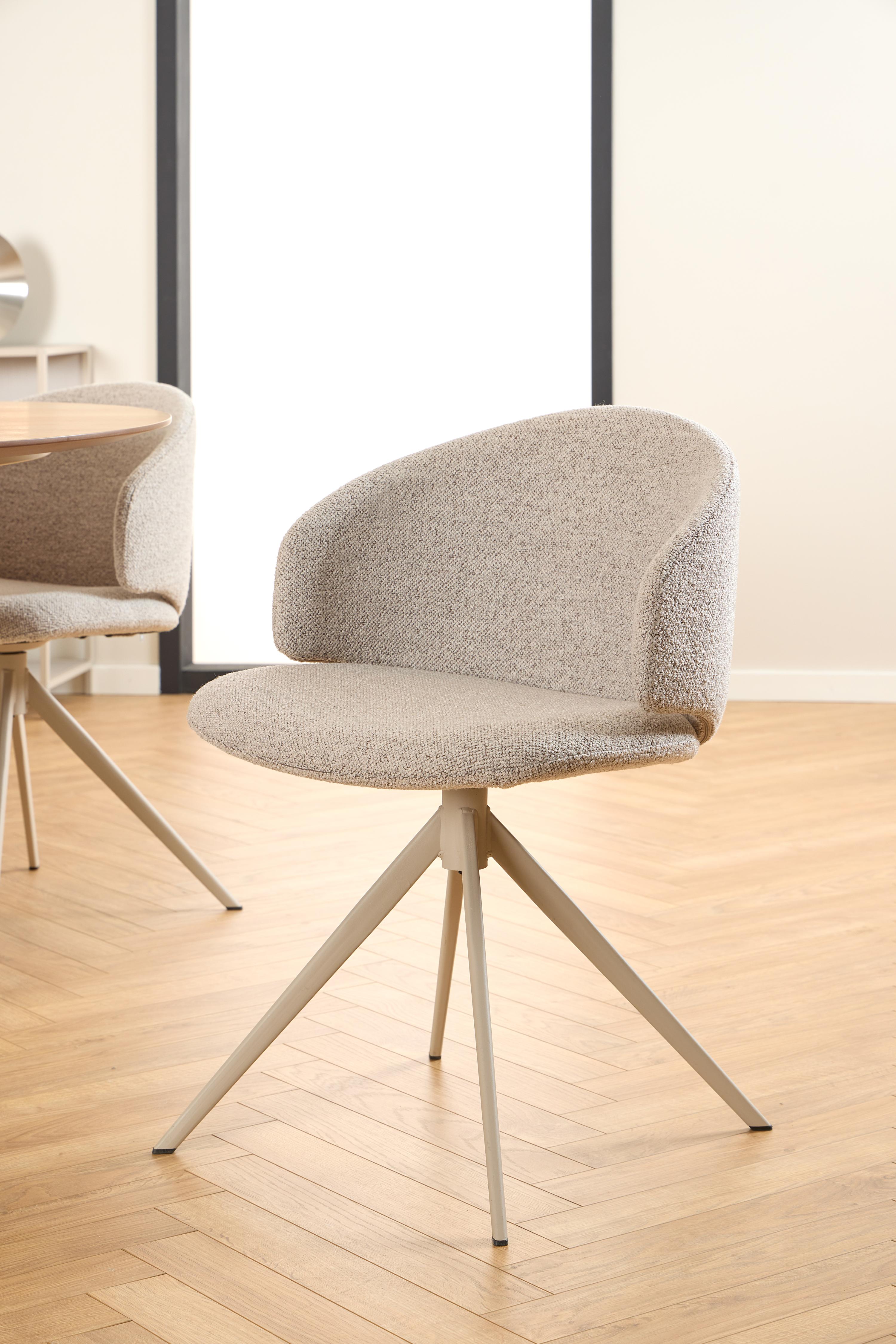 Cadeira Norsica 910 (Cinzento + Bege)