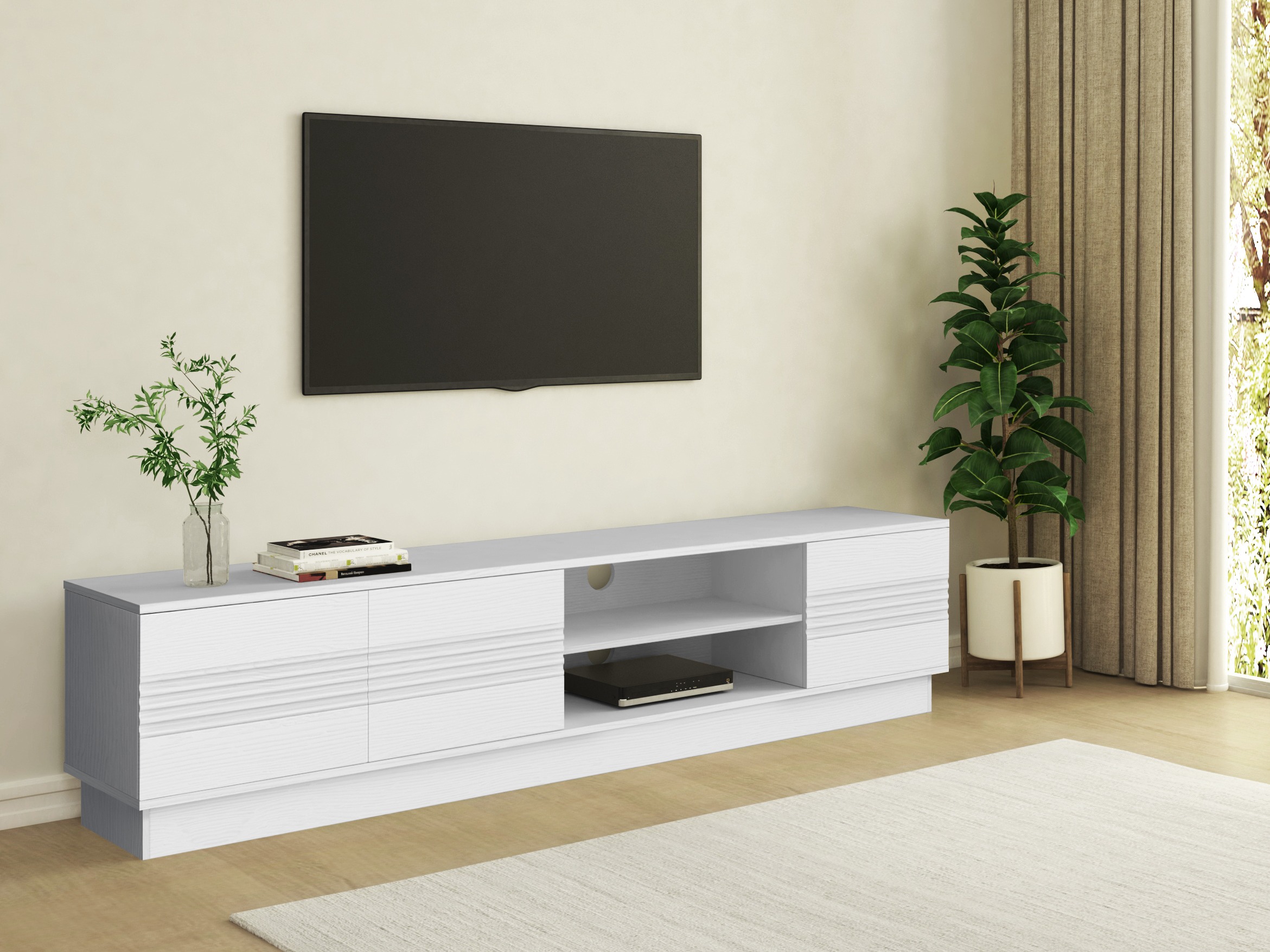 Móvel de TV Denton 1526 (Branco)