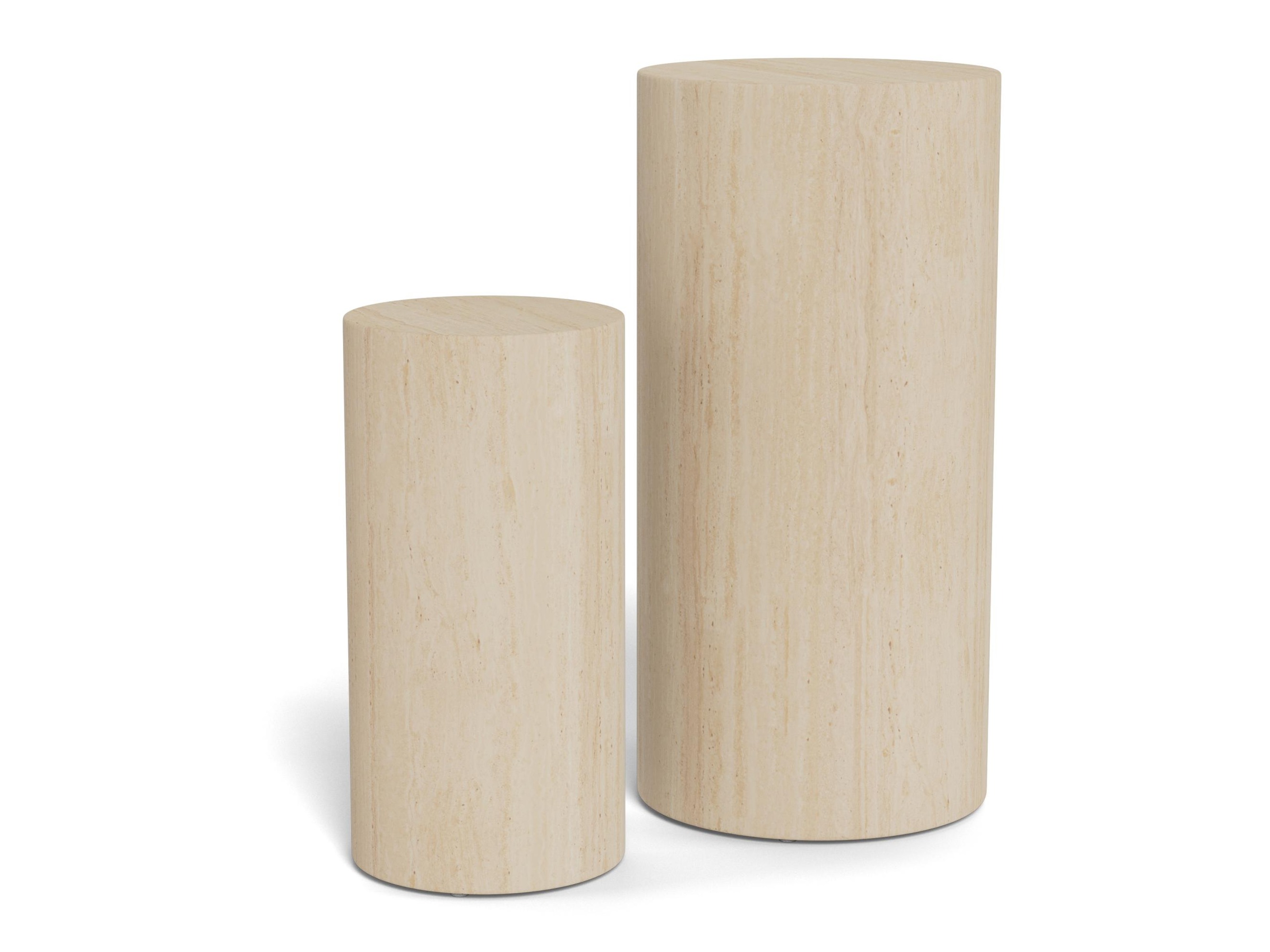 Conjunto de mesas de apoio Norsica 912 (Bege)