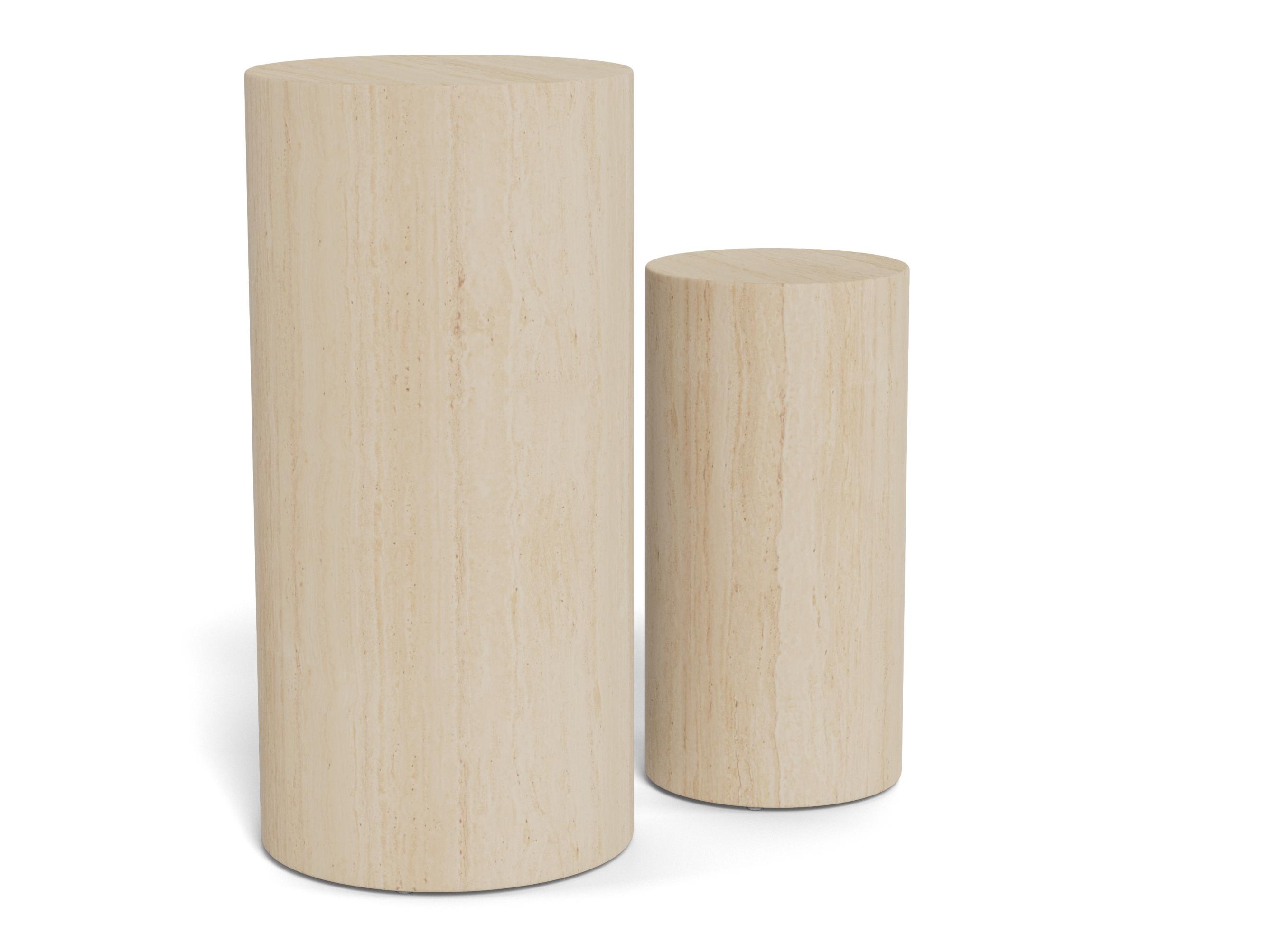 Conjunto de mesas de apoio Norsica 912 (Bege)