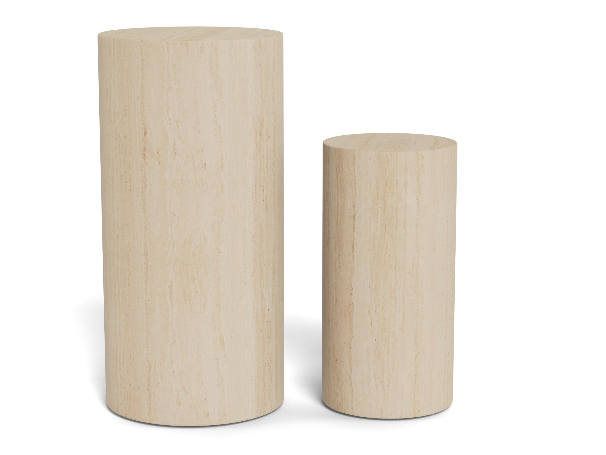 Conjunto de mesas de apoio Norsica 912 (Bege)