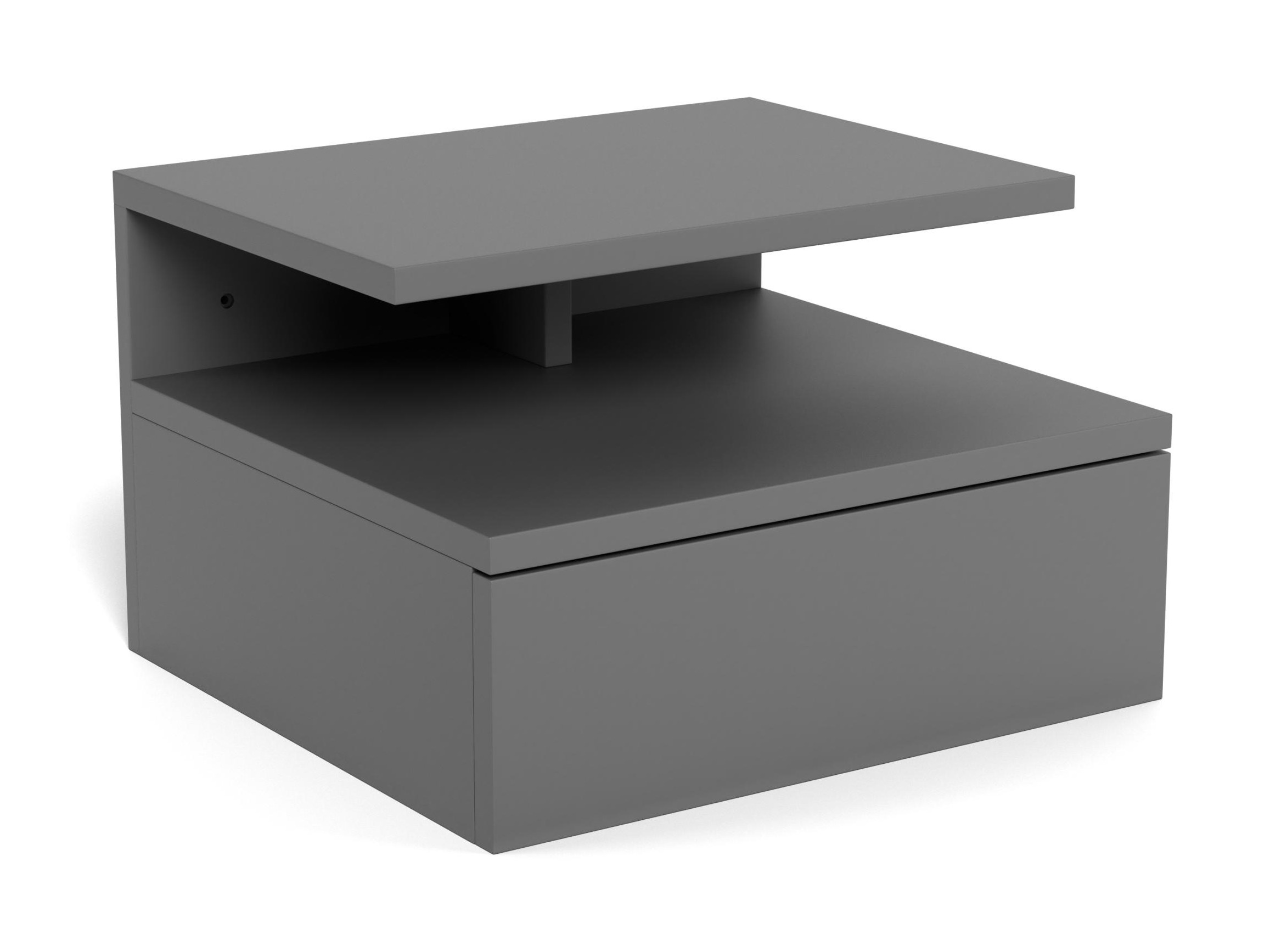 Mesa de cabeceira Norsica 970 (Cinzento)