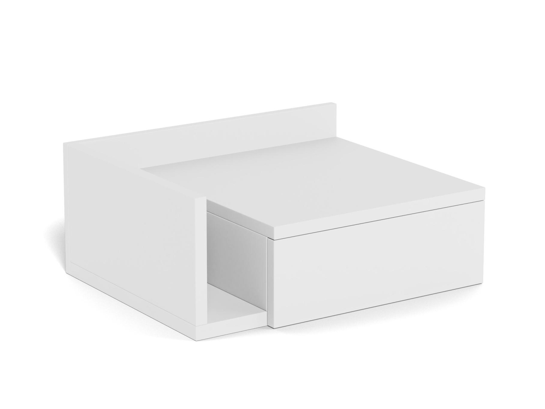 Mesa de cabeceira Norsica 969 (Branco)