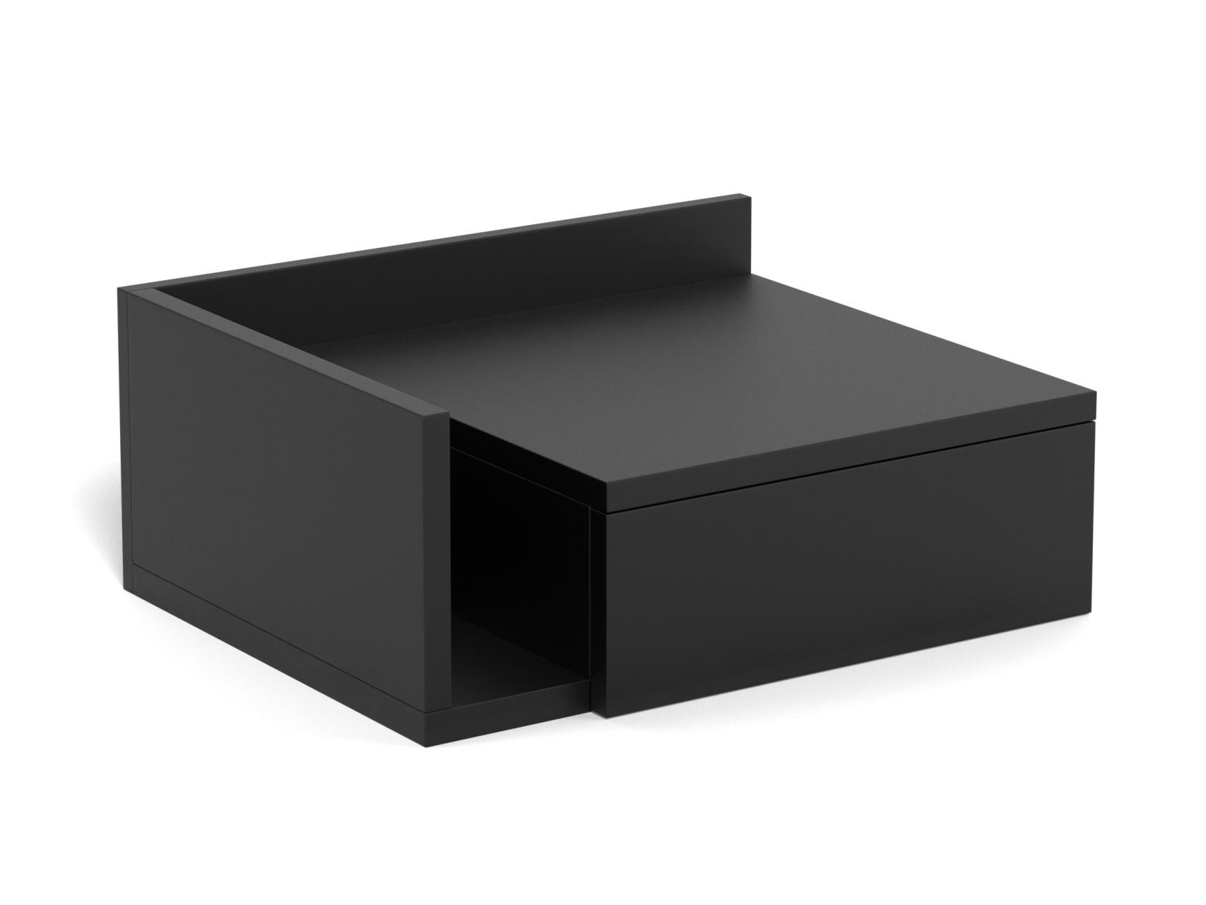 Mesa de cabeceira Norsica 969 (Preto)