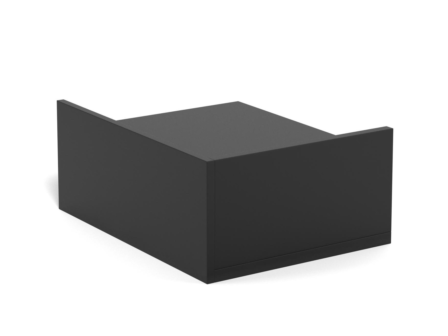 Mesa de cabeceira Norsica 969 (Preto)