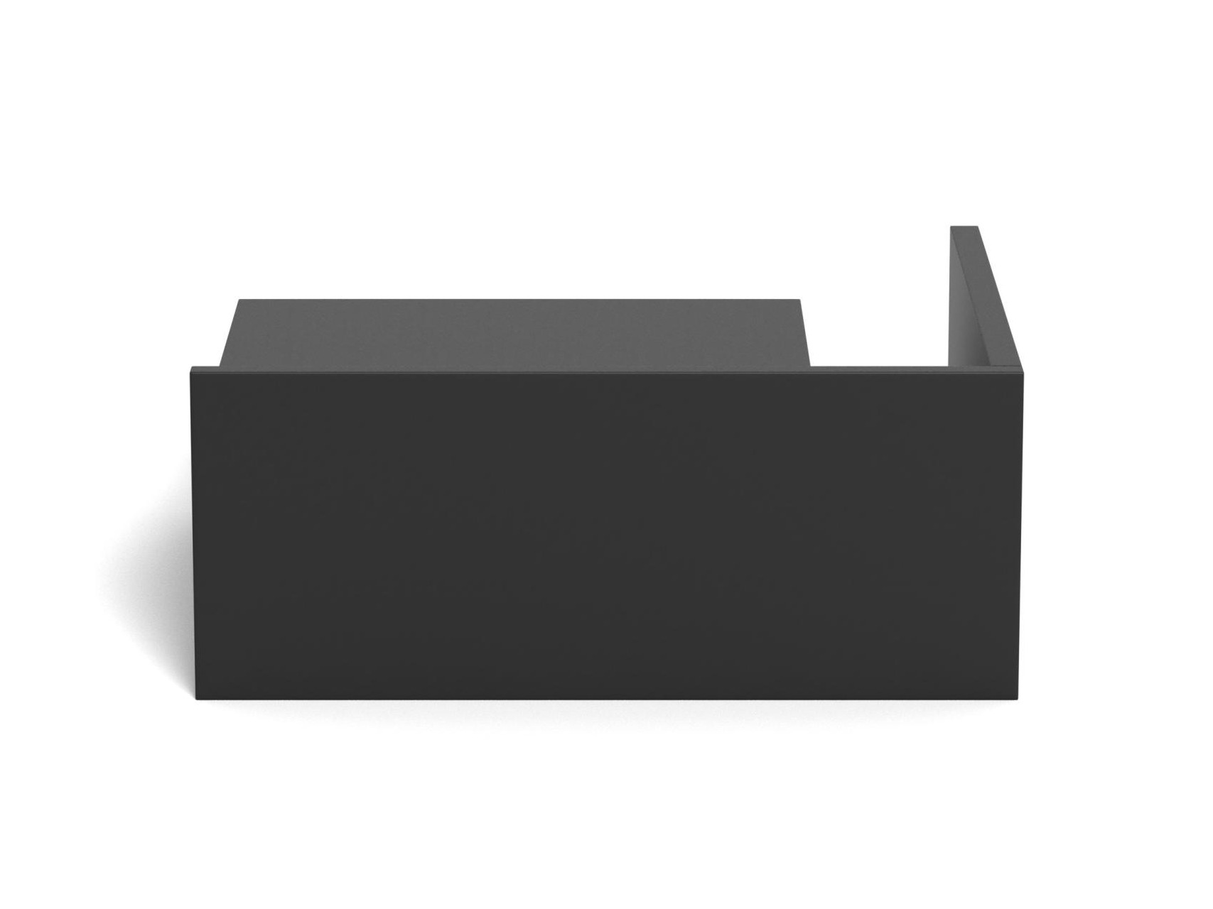 Mesa de cabeceira Norsica 969 (Preto)