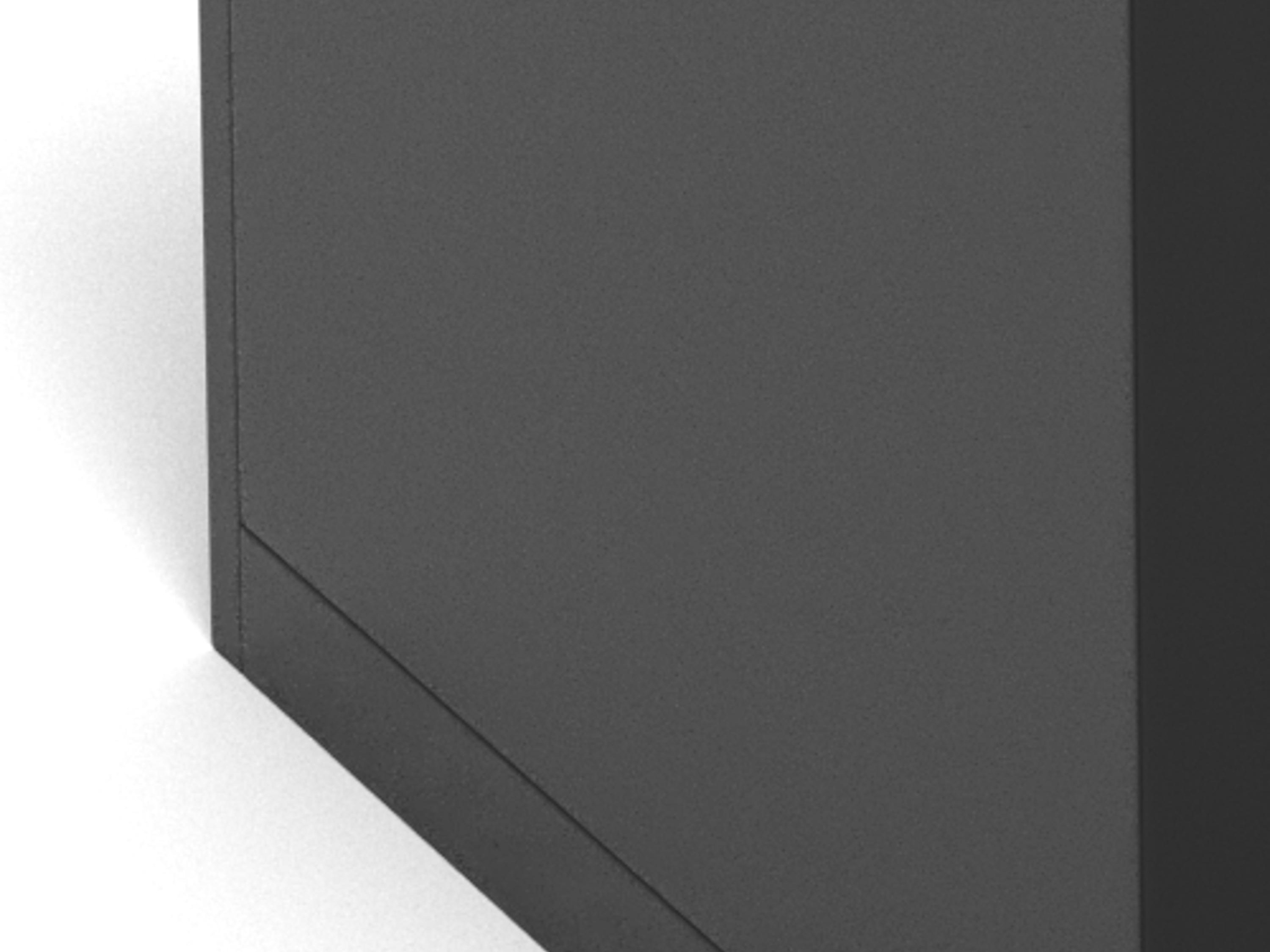 Mesa de cabeceira Norsica 969 (Preto)