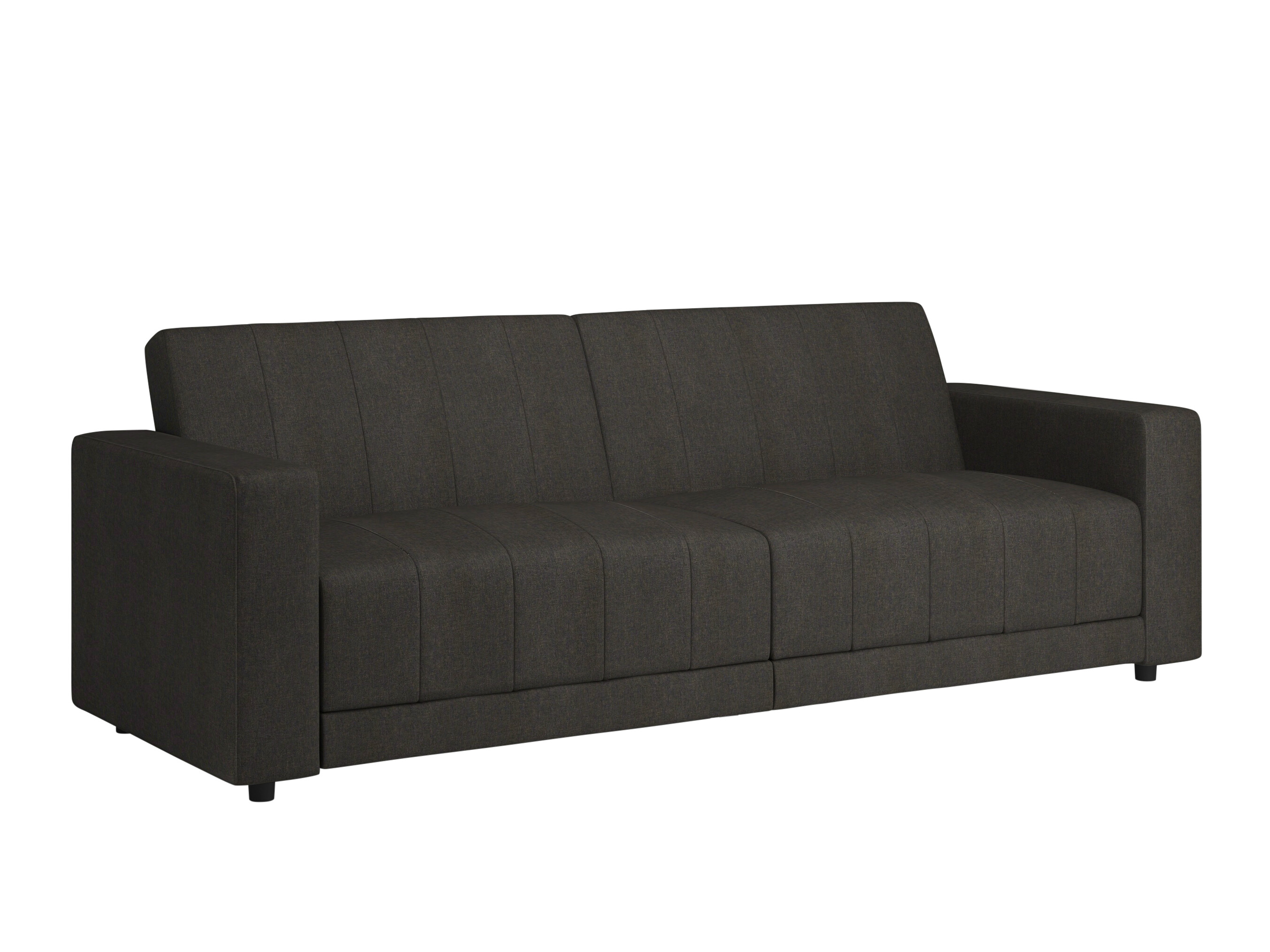 Sofá-cama Tulsa 679 (Castanho escuro)