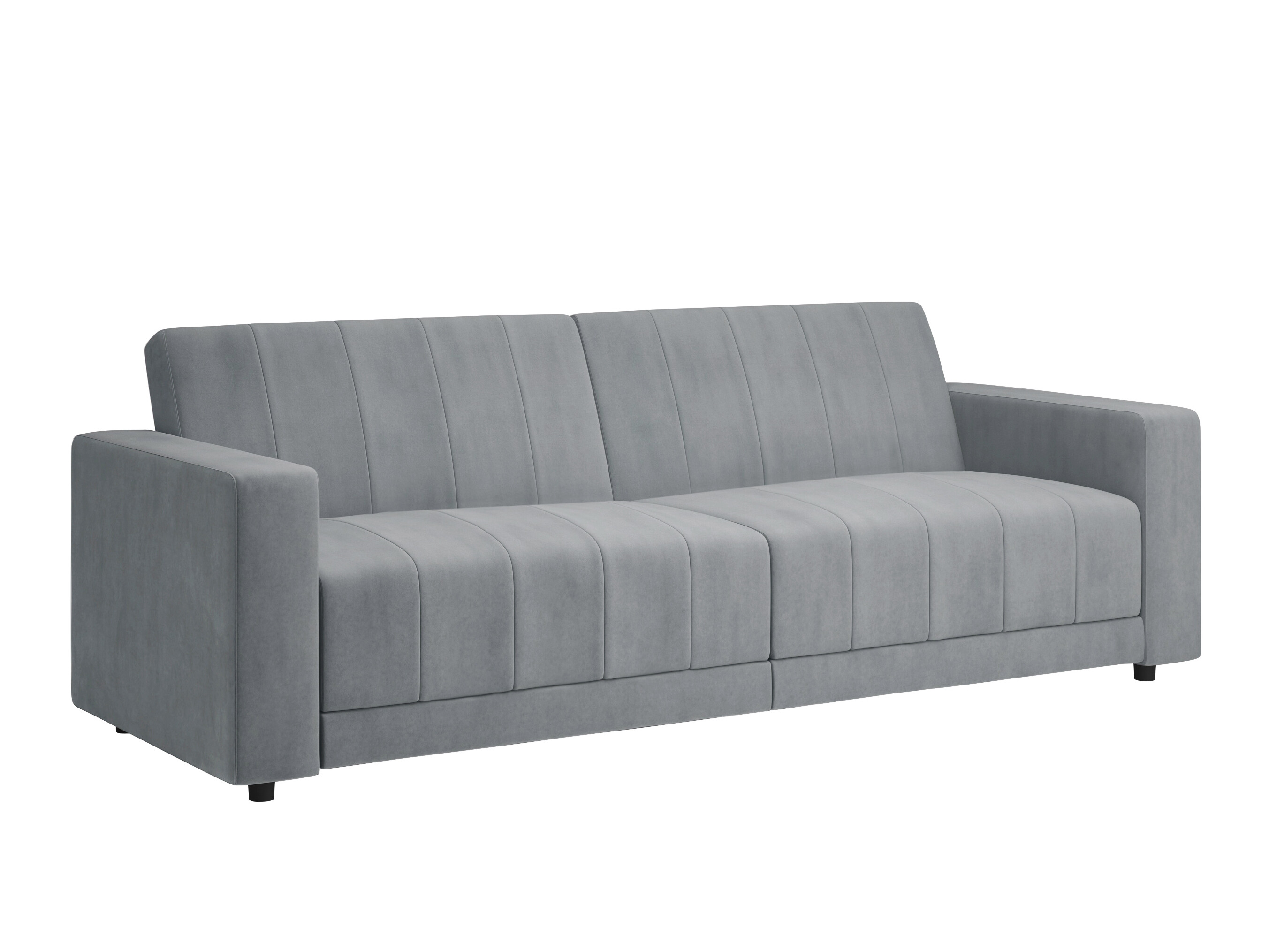 Sofá-cama Tulsa 679 (Cinzento claro)