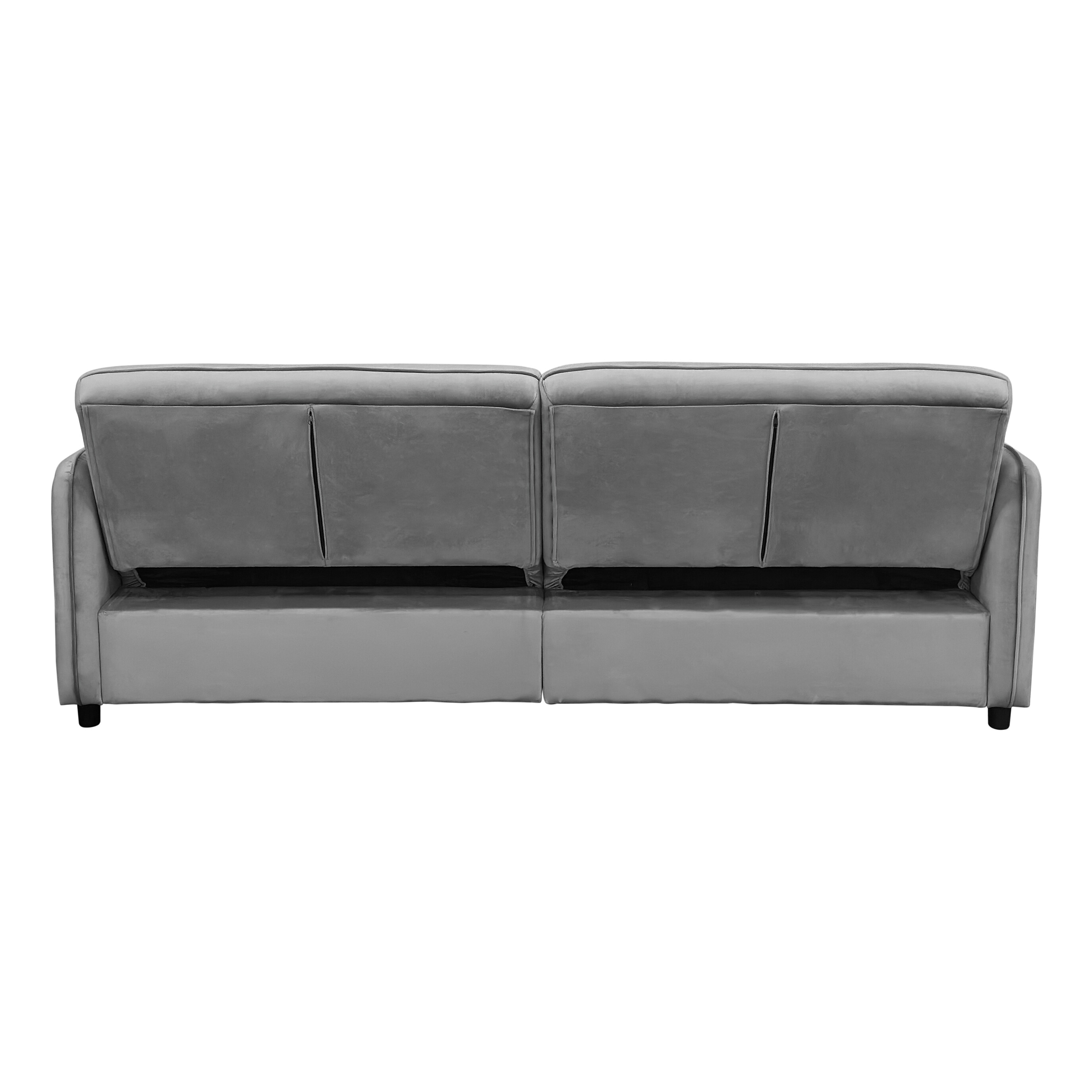 Sofá-cama Tulsa 681 (Cinzento claro)