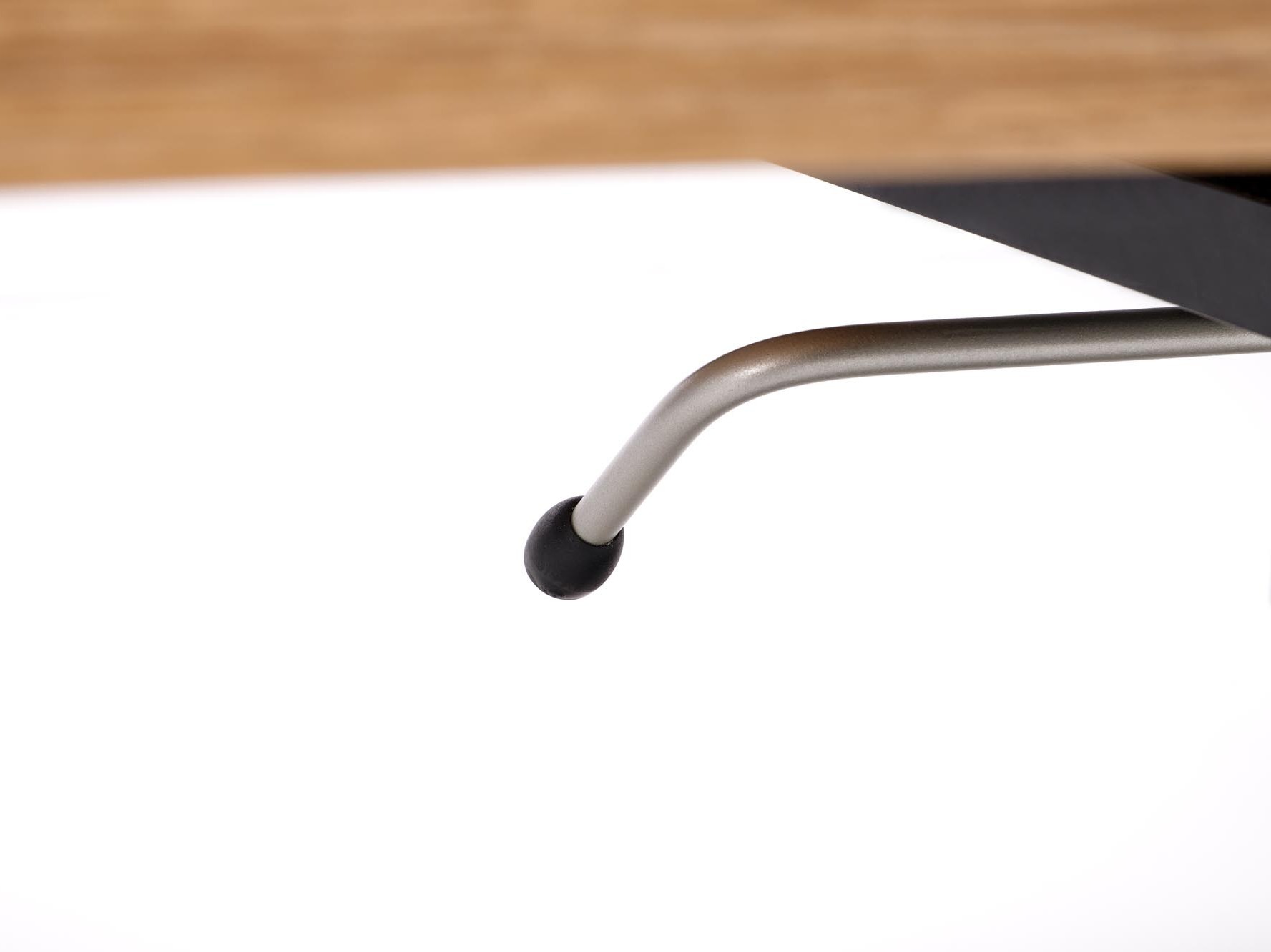 Mesa de centro extensível Houston 1253 (Carvalho wotan + Preto)