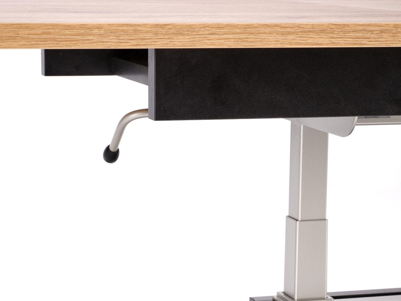 Mesa de centro extensível Houston 1253 (Carvalho wotan + Preto)