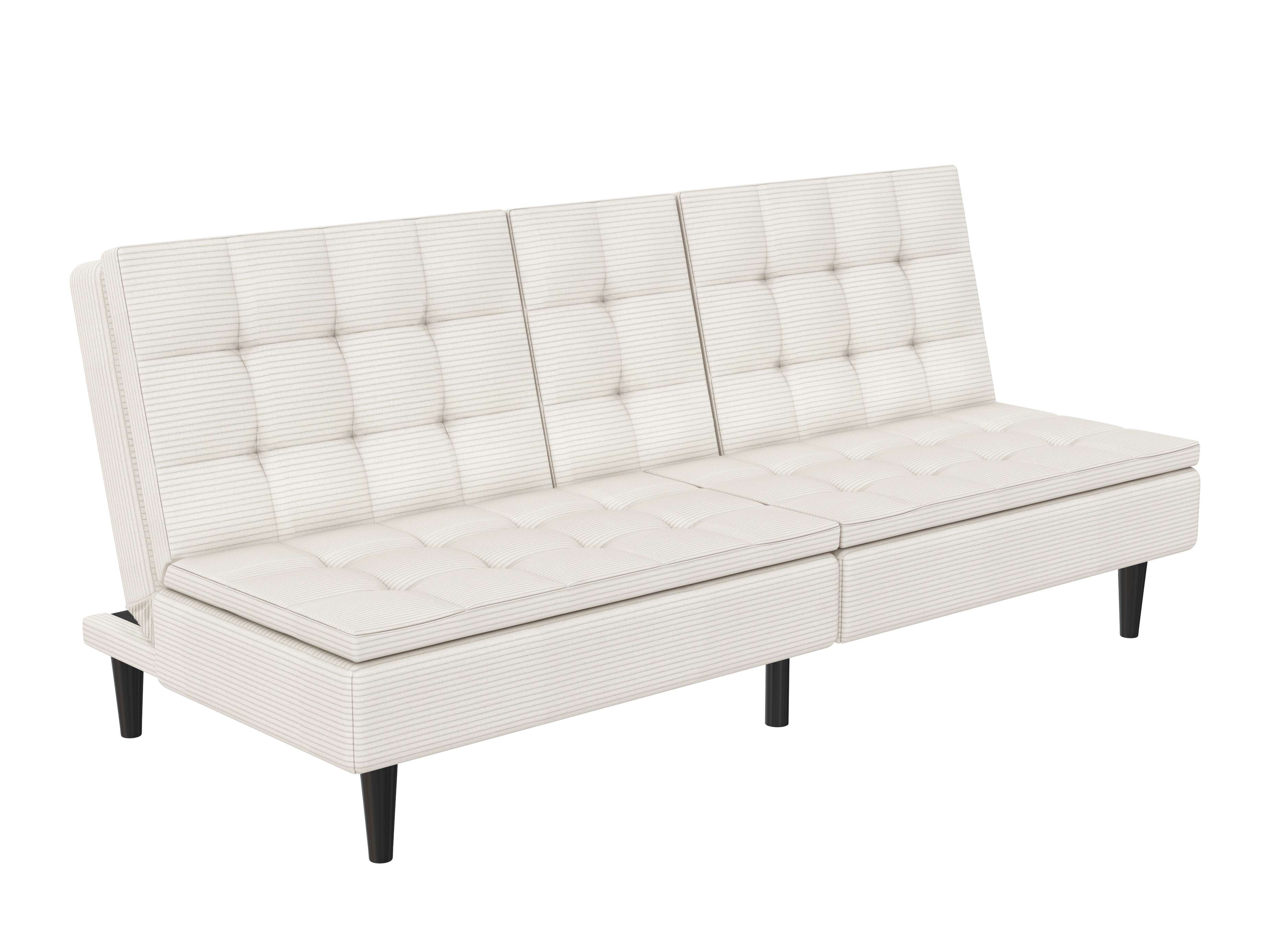 Sofá-cama Tulsa 683 (Creme)