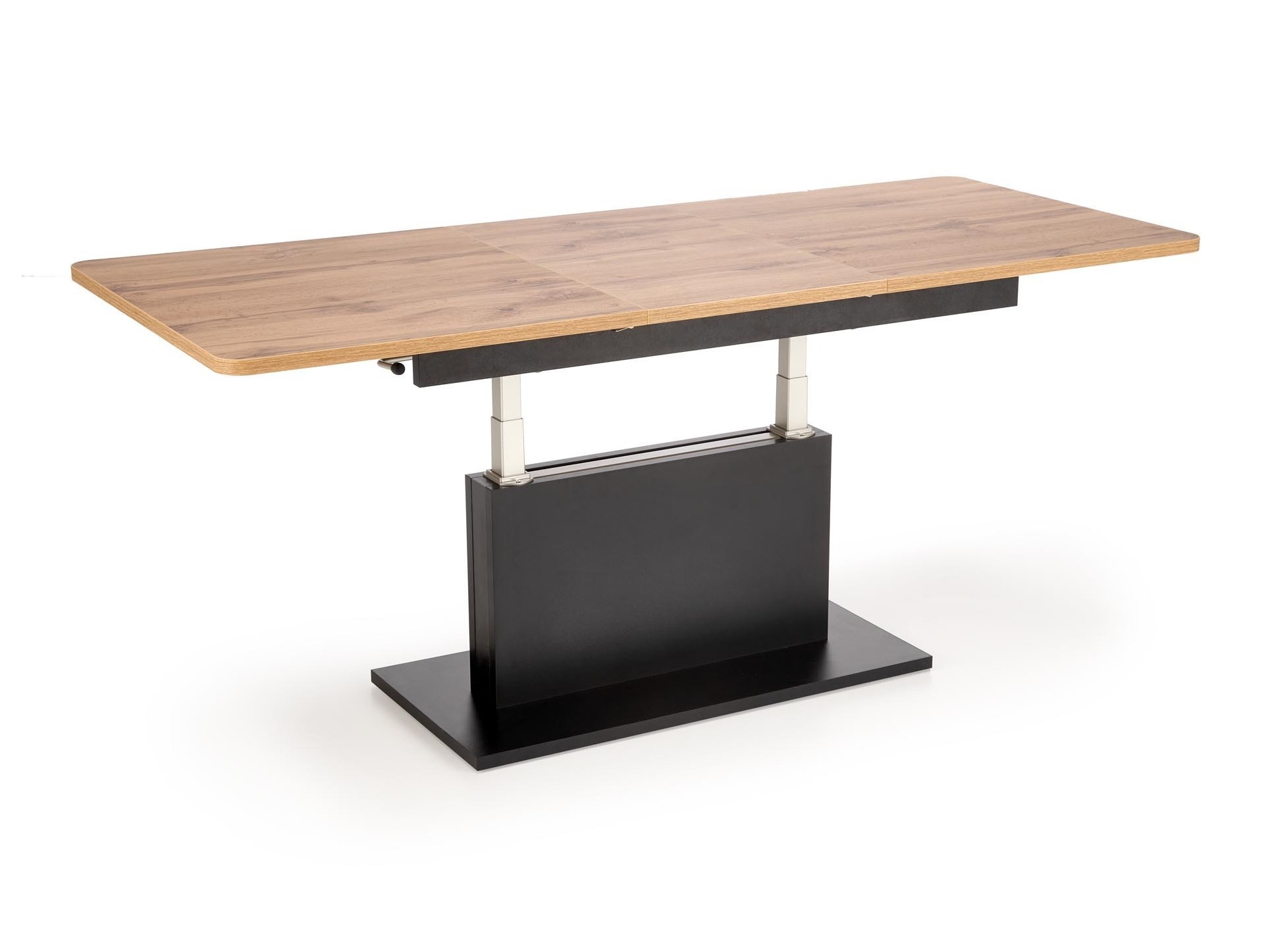 Transforming mesa de centro Houston 1253 (Carvalho wotan + Preto)
