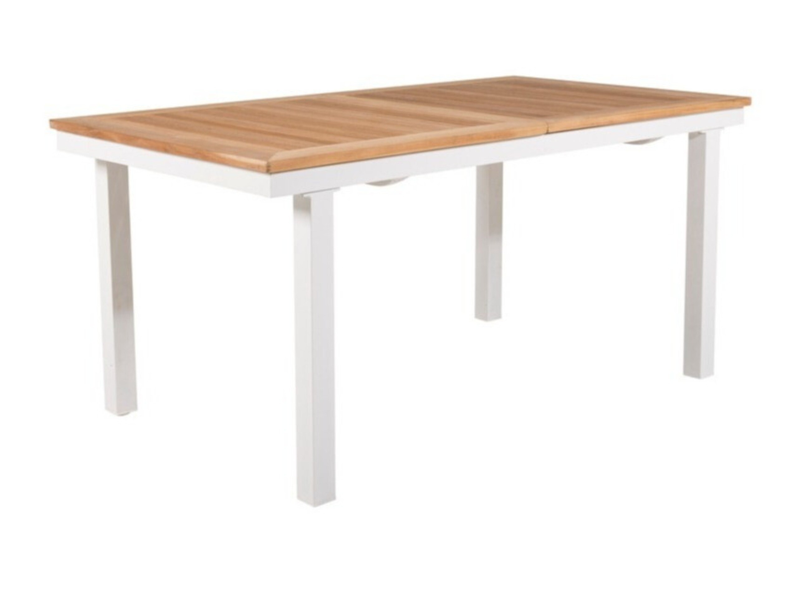 Mesa para o exterior Dallas 809 (Teca + Branco)