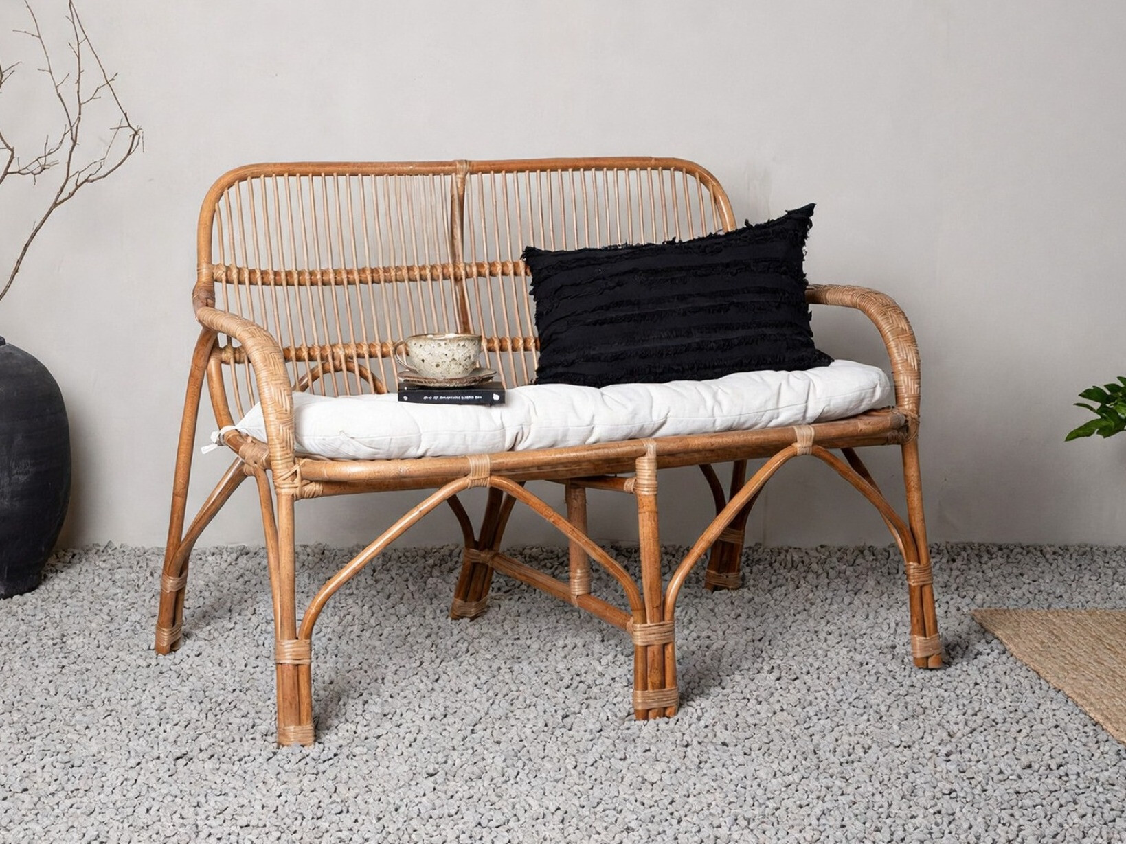 Sofá para o exterior Dallas 5200 (Castanho claro)