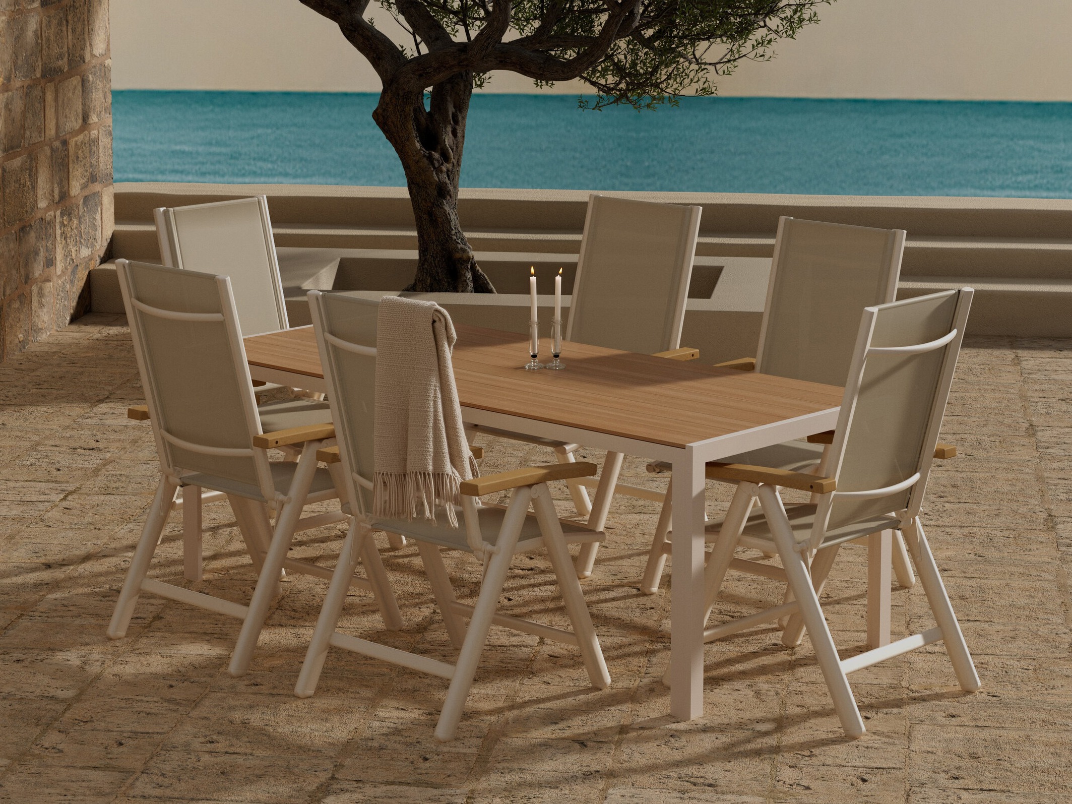 Conjunto de mesa e cadeiras Dallas 5205