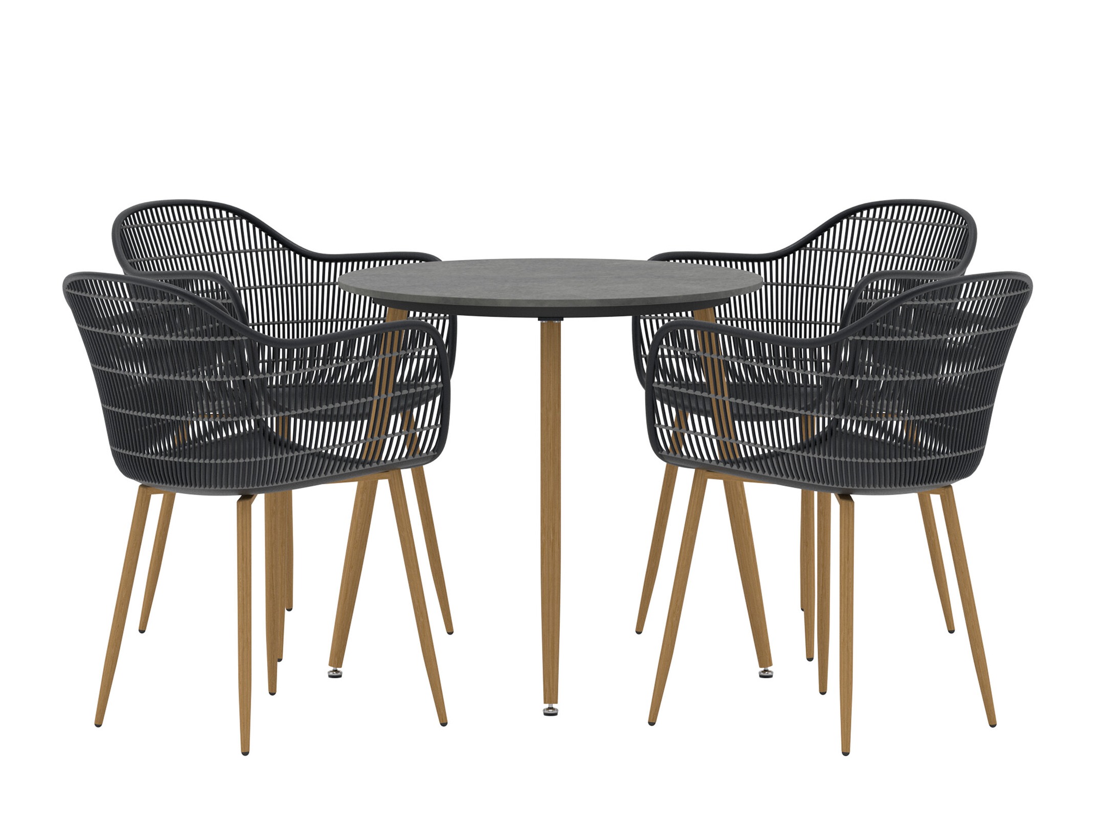 Conjunto de mesa e cadeiras Dallas 5221